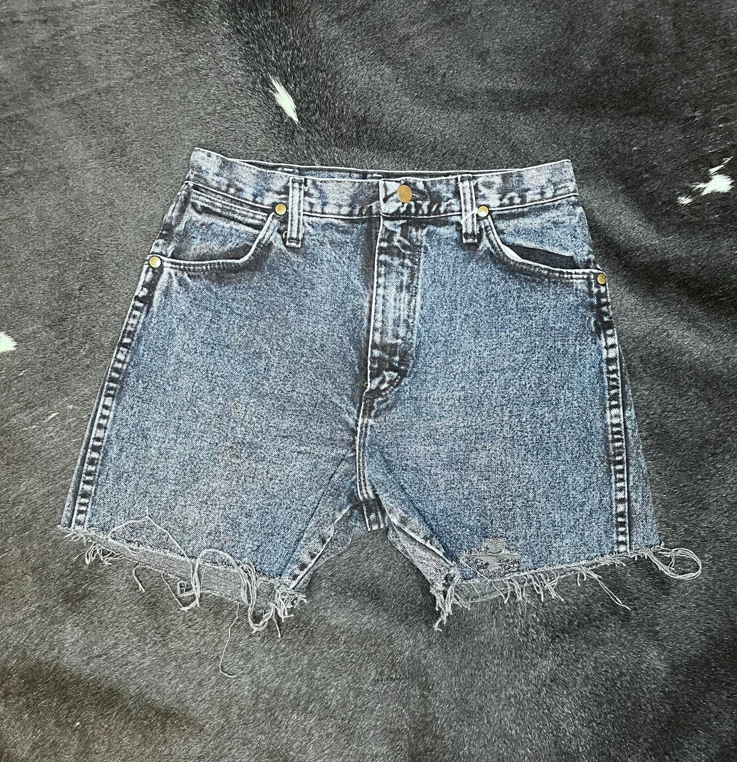 Women’s VTG Acid Wash Wrangler Shorts