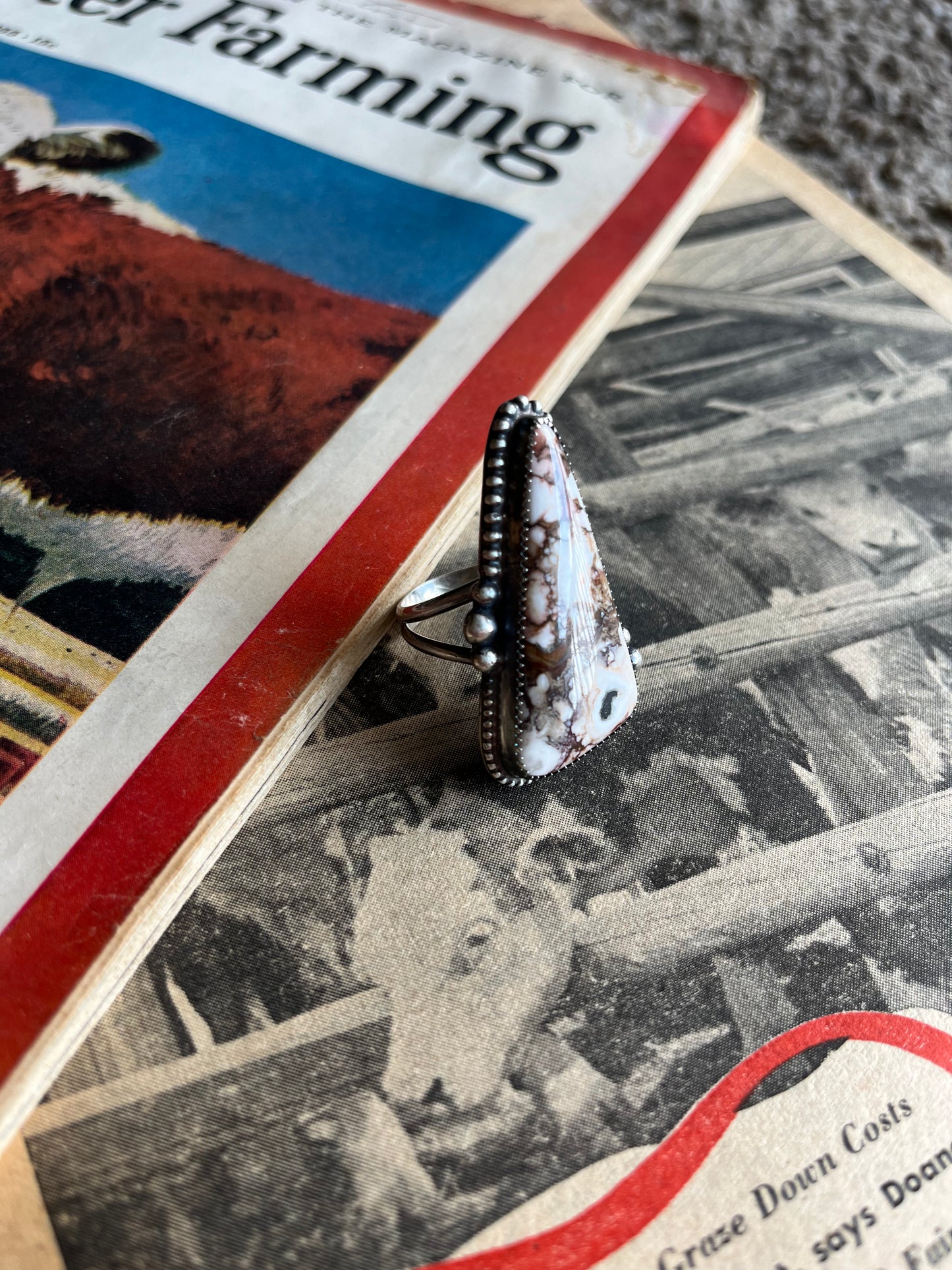 Wild Horse Adjustable Ring