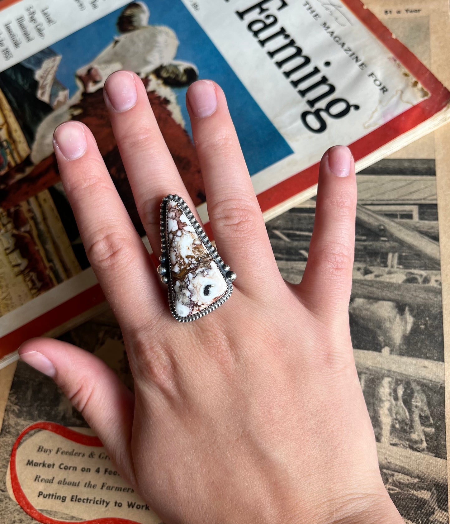 Wild Horse Adjustable Ring