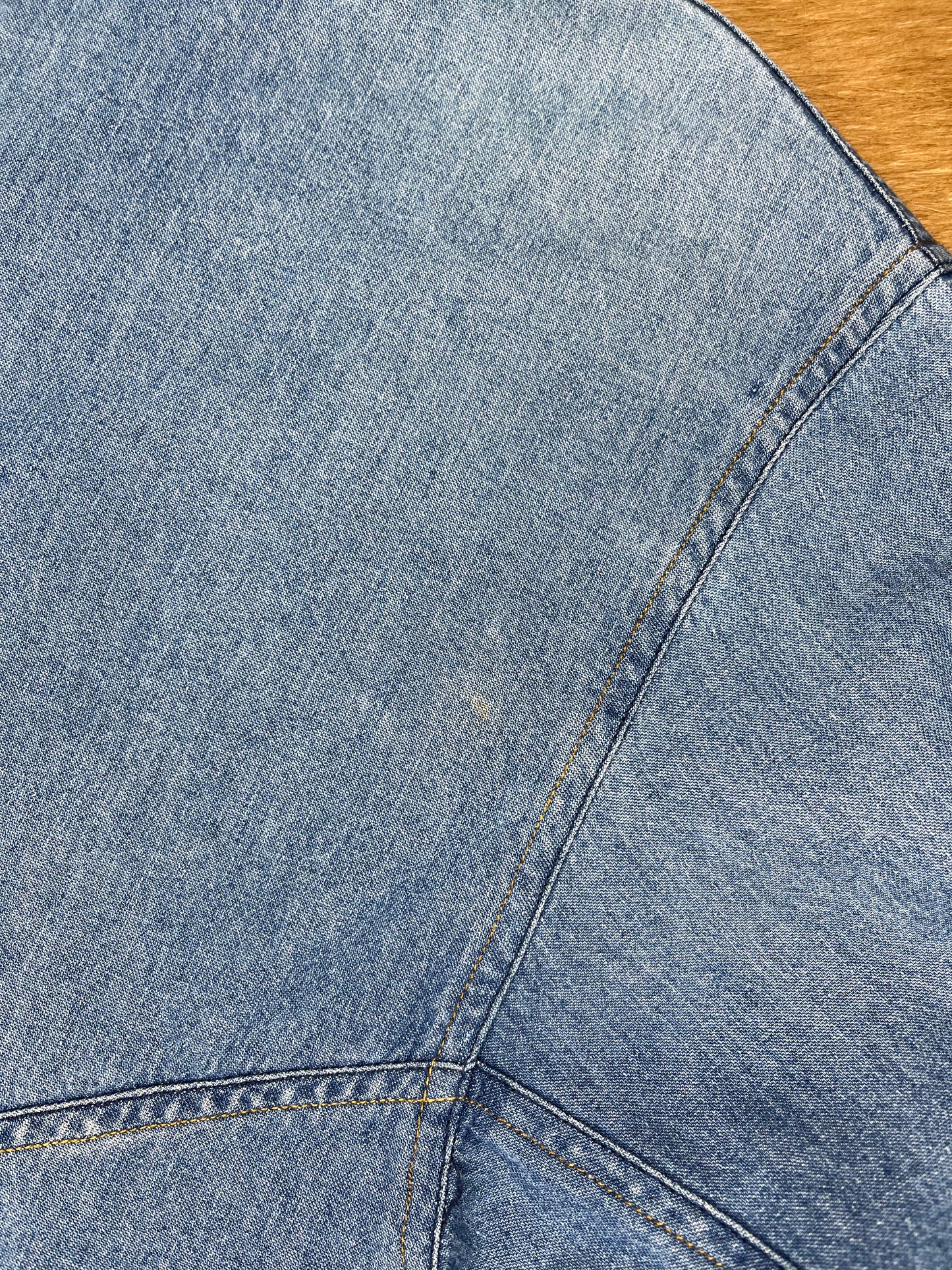 Men's Denim Button Up, Large