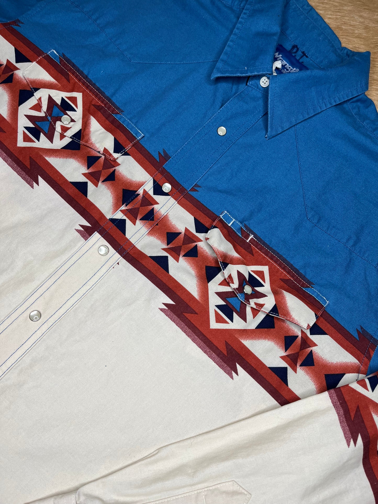 Men's Wrangler Pearl Snap, XL