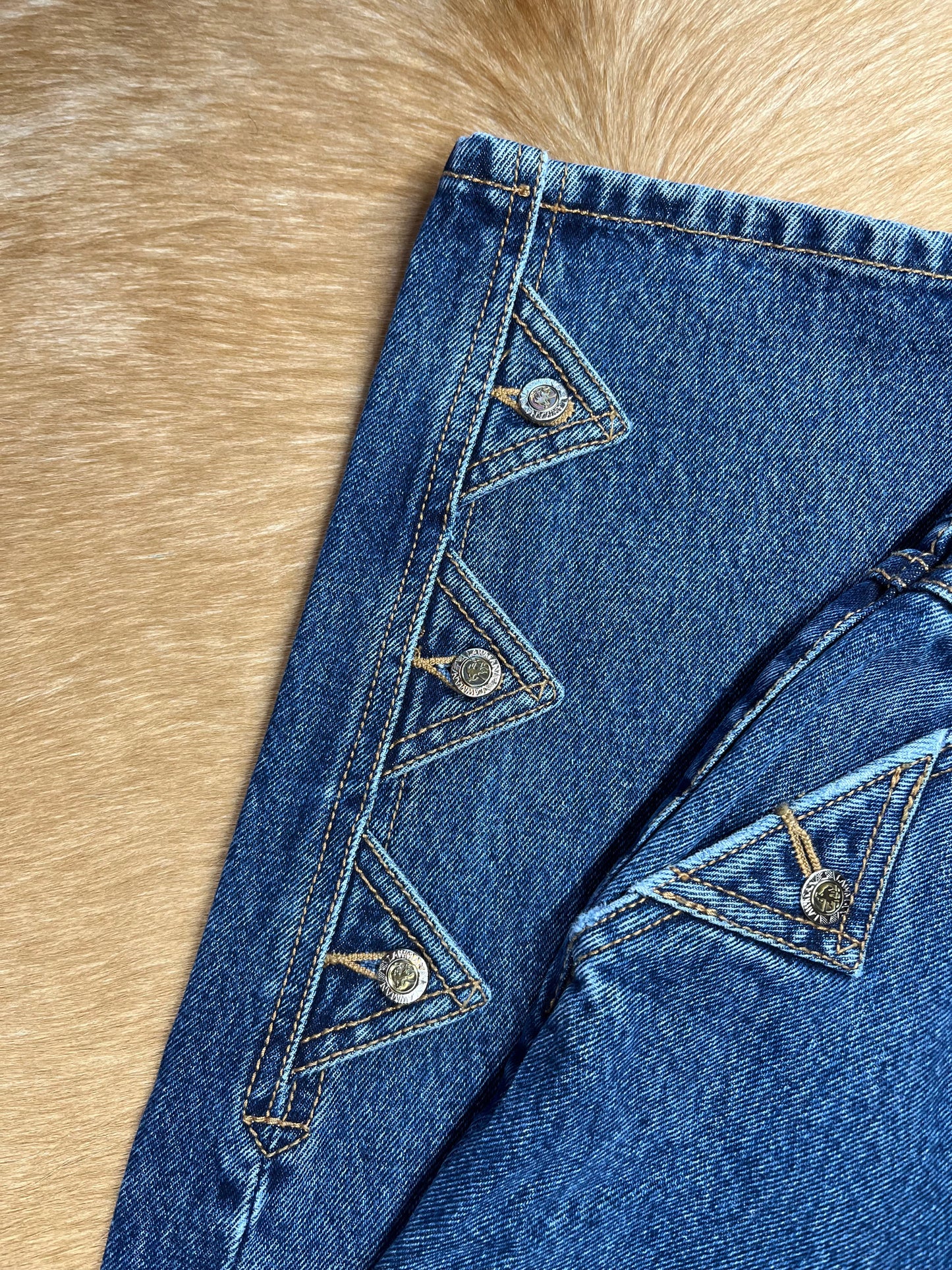 Lawman's with Leg Buttons Slim Fit Size 7