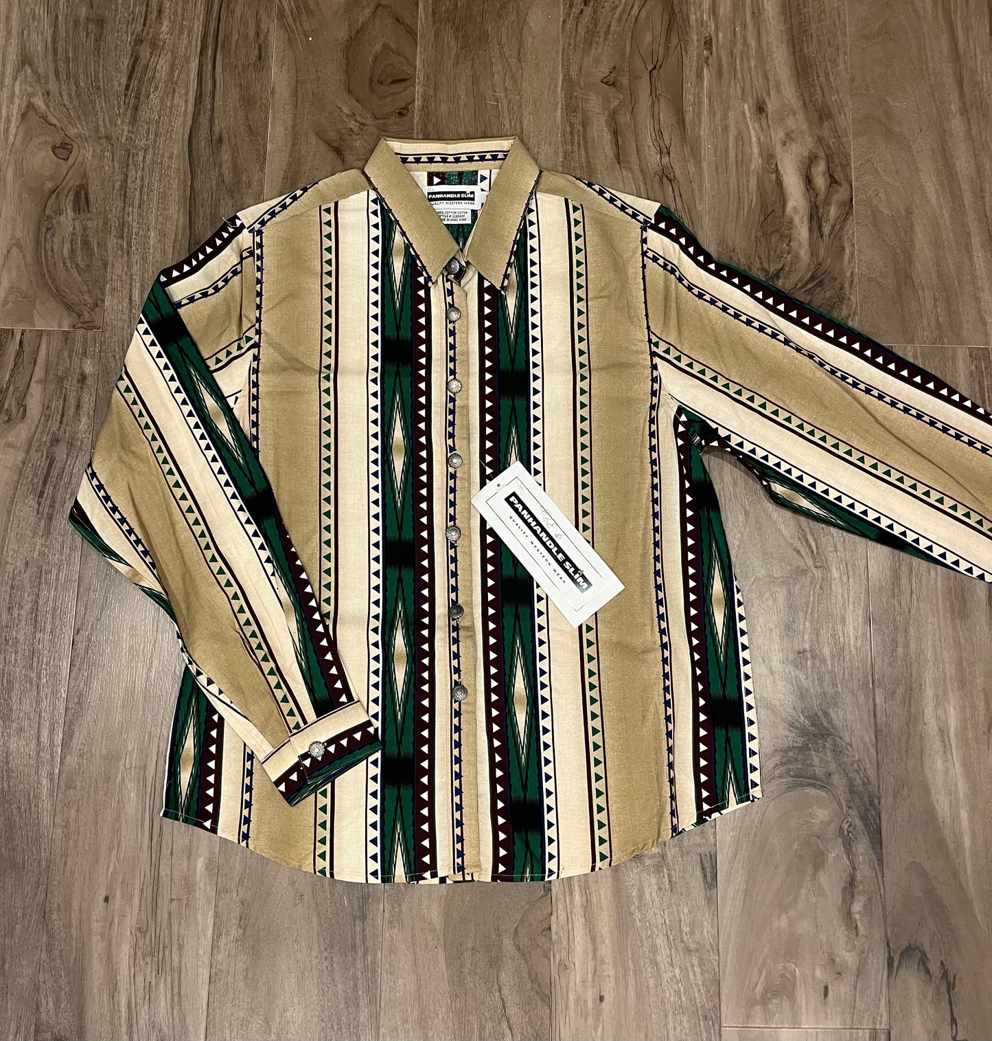 Deadstock Women's Panhandle Slim Button Up- Large