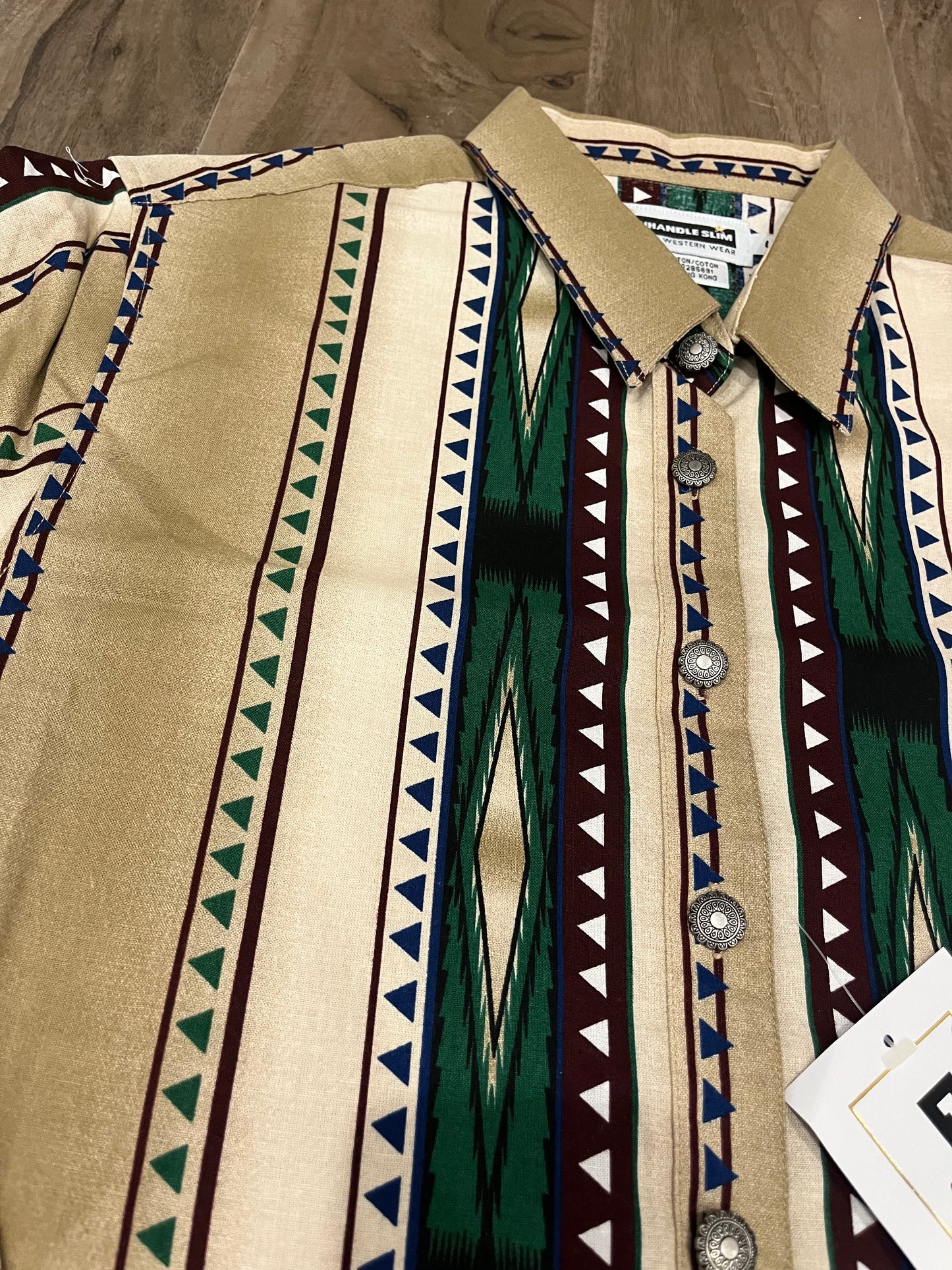 Deadstock Women's Panhandle Slim Button Up- Large