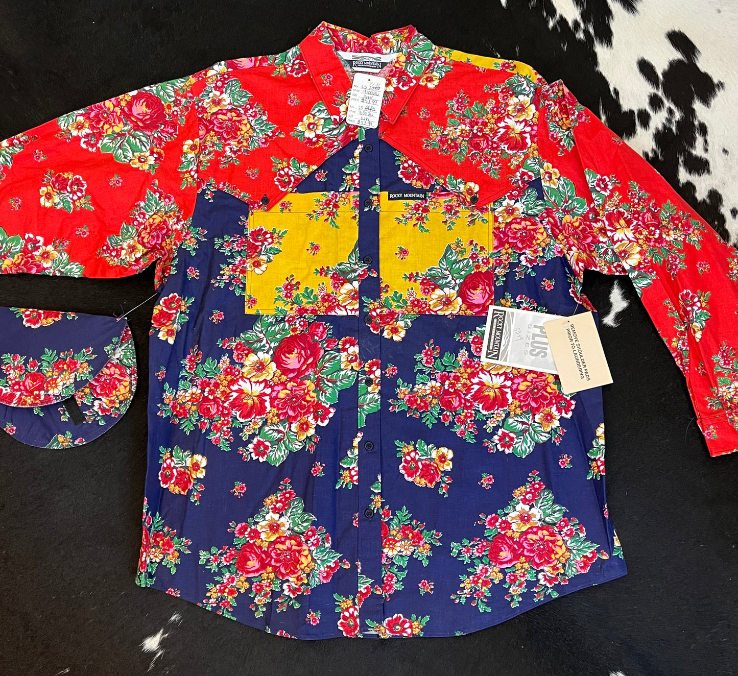 Women's Deadstock Rocky Mountain Button Up, XL