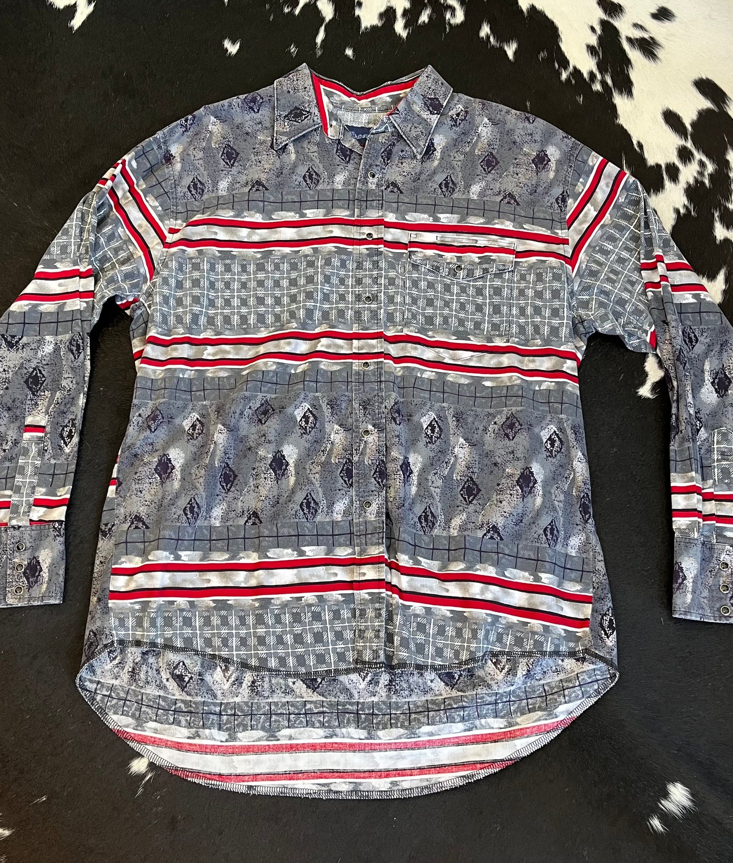 Men's Vintage Wrangler Snap- XL