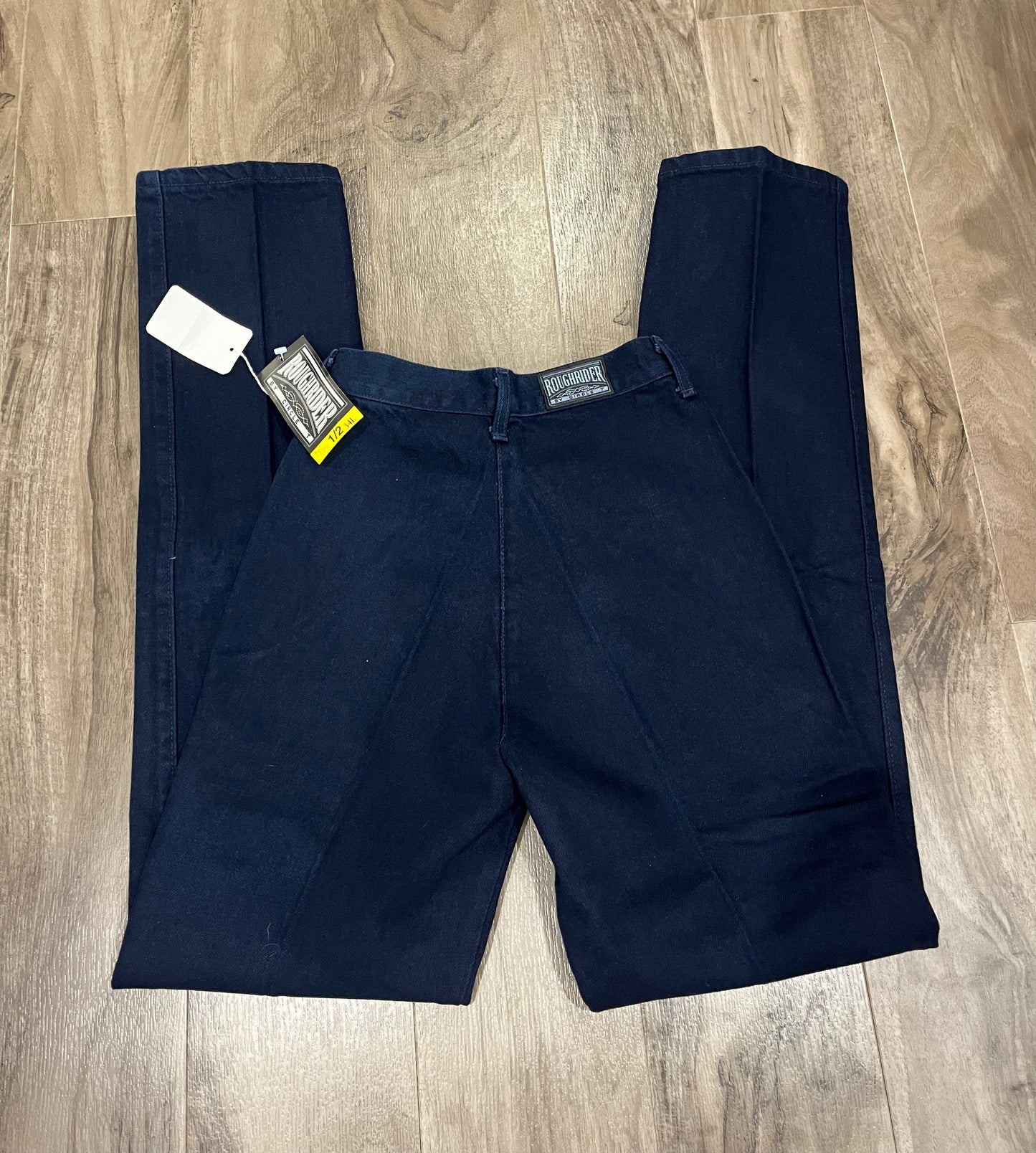 Deadstock Navy Roughriders w/ Concho Details, Size 1/2