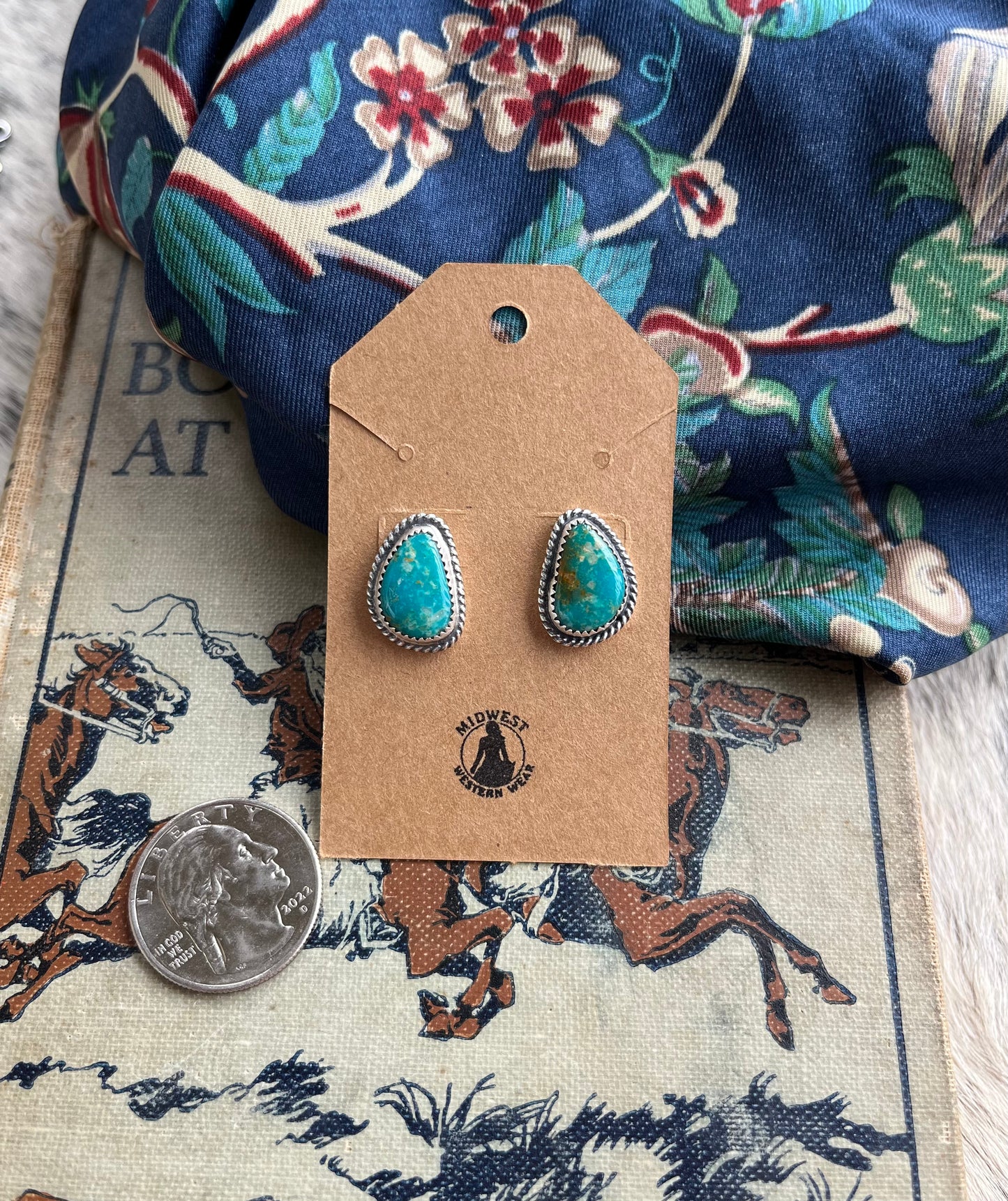 Sonoran Gem Stud Earrings