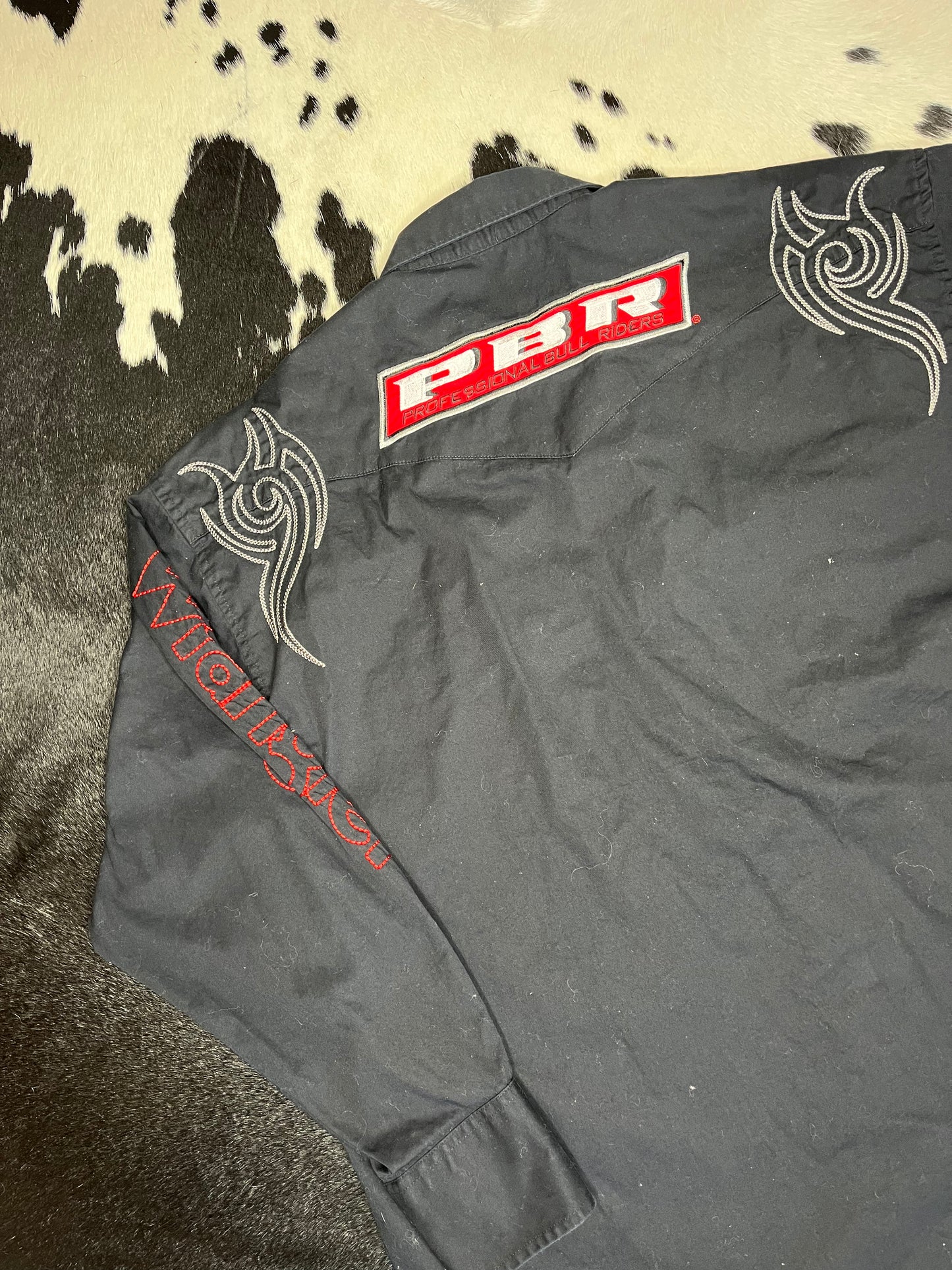 Men's Wrangler PBR Snap, Size XL