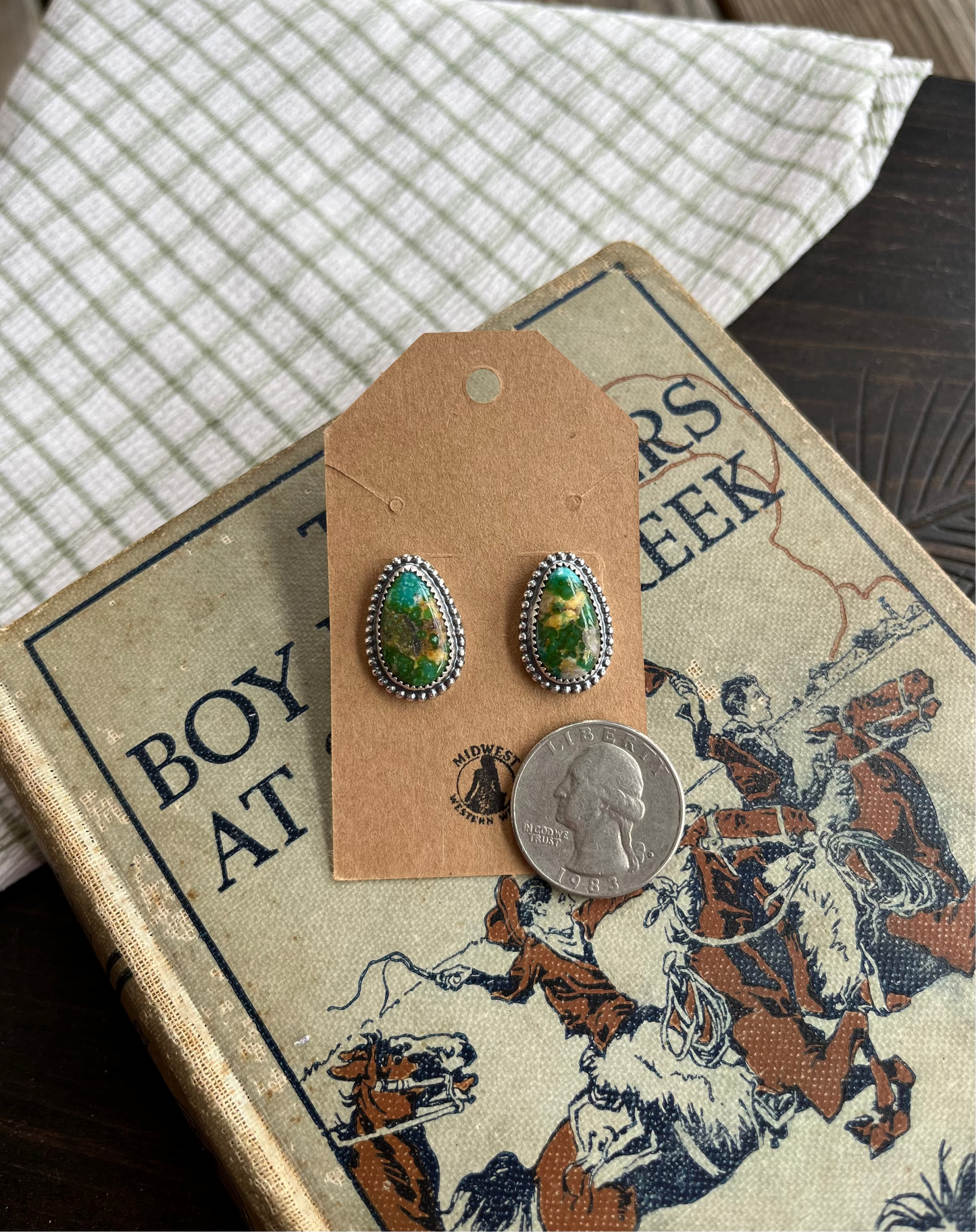 Sonoran Gold Stud Earrings