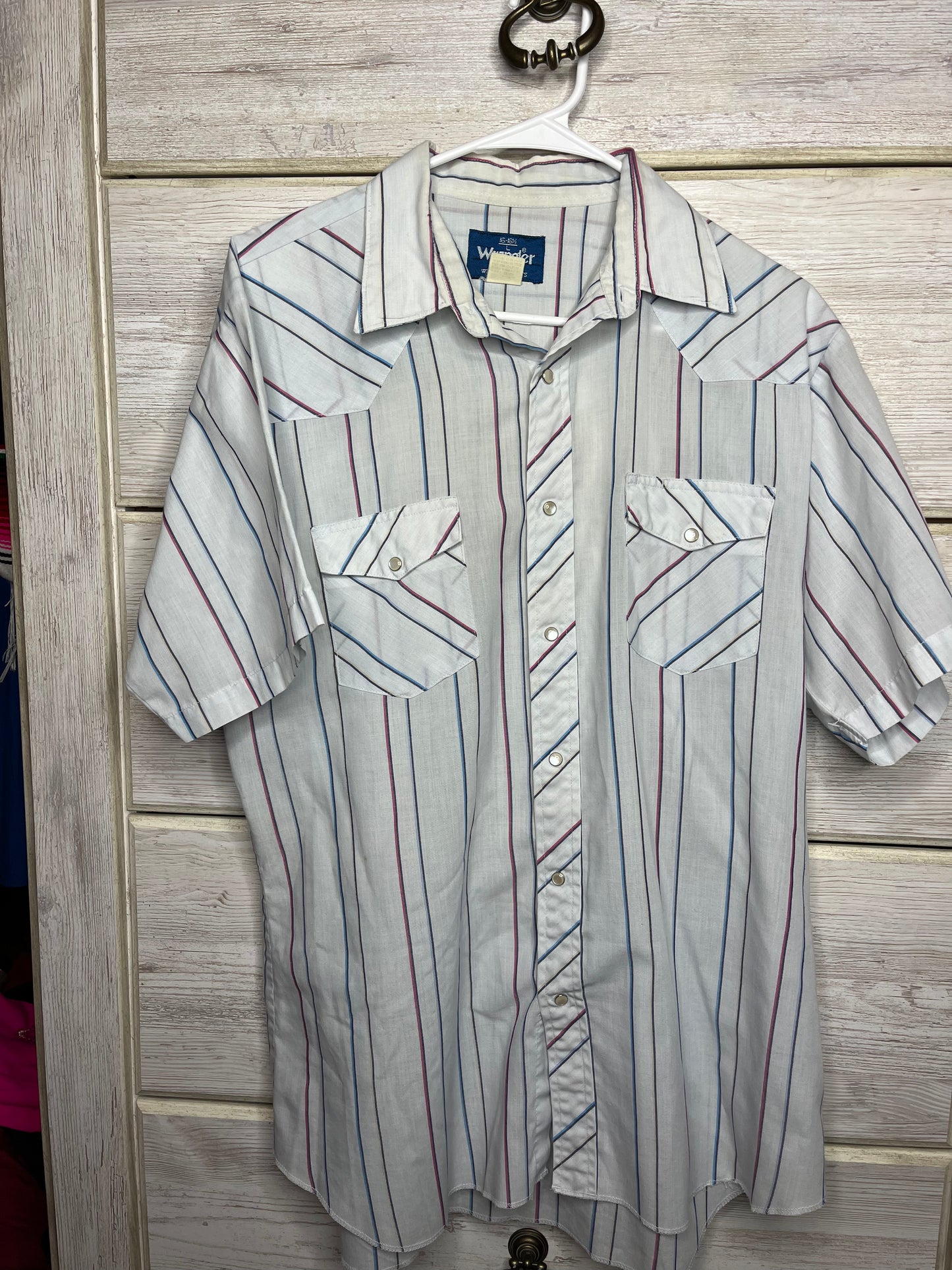 Men's VTG Wrangler Snap, Large
