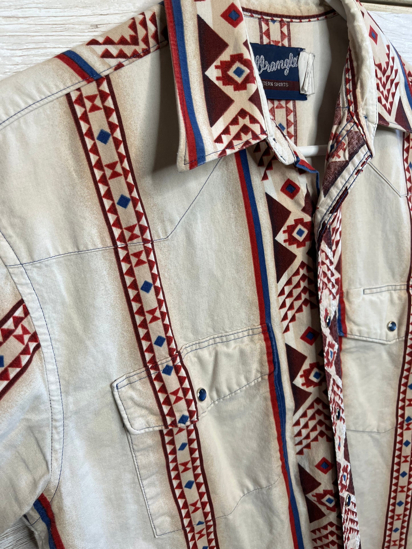 Men's Vintage Wrangler Snap, Medium