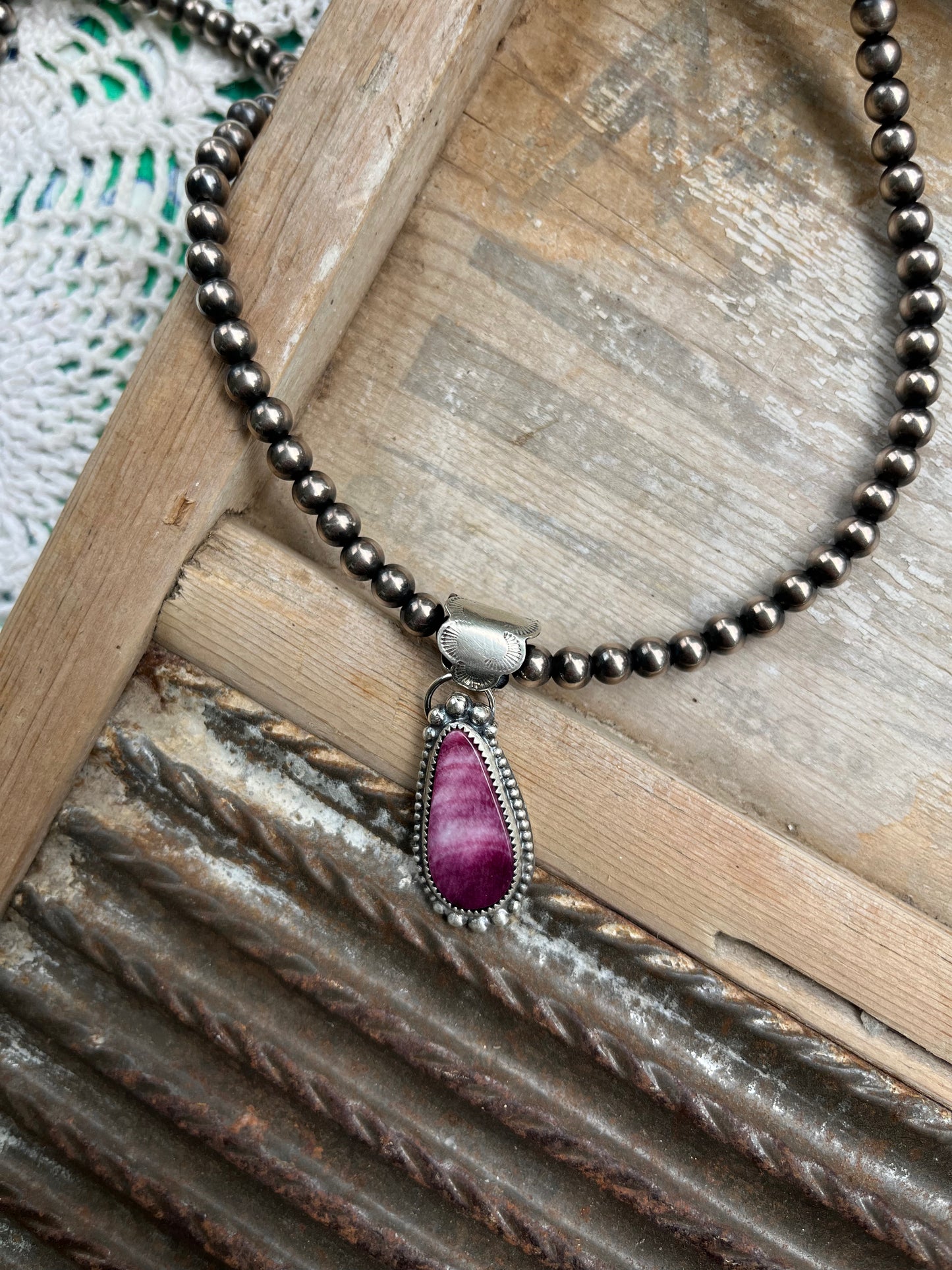 Purple Spiny Pendant
