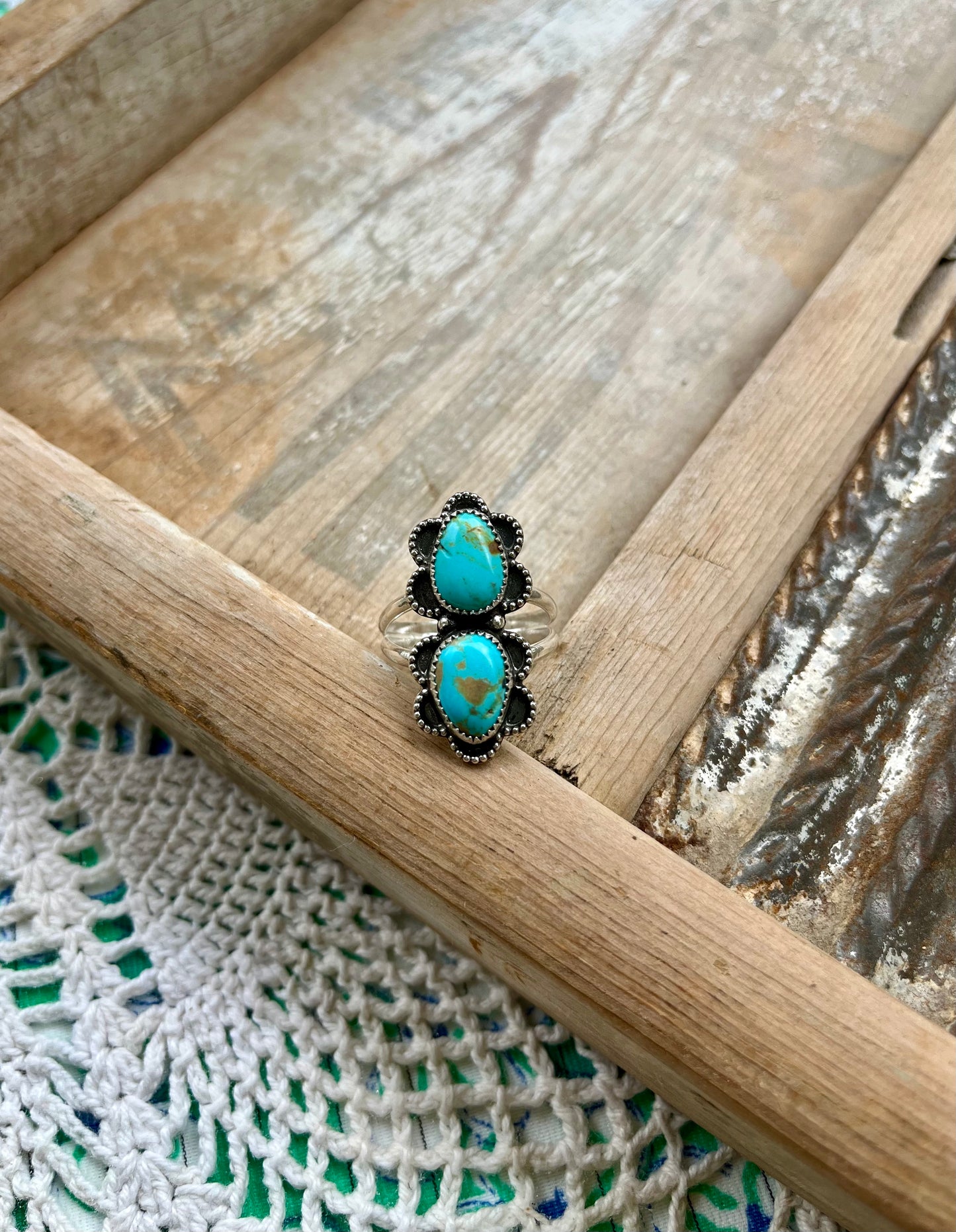 Sonoran Turquoise Ring Size 11