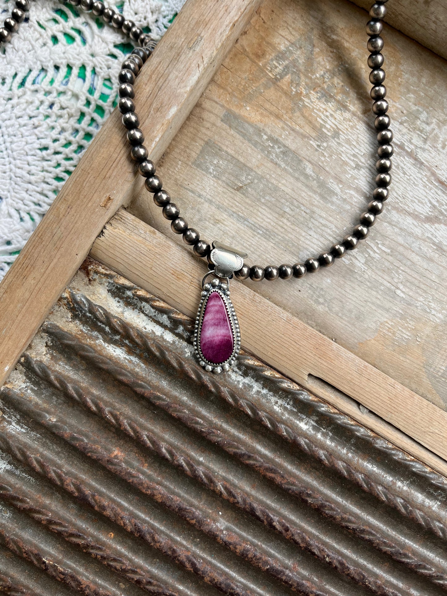 Purple Spiny Pendant