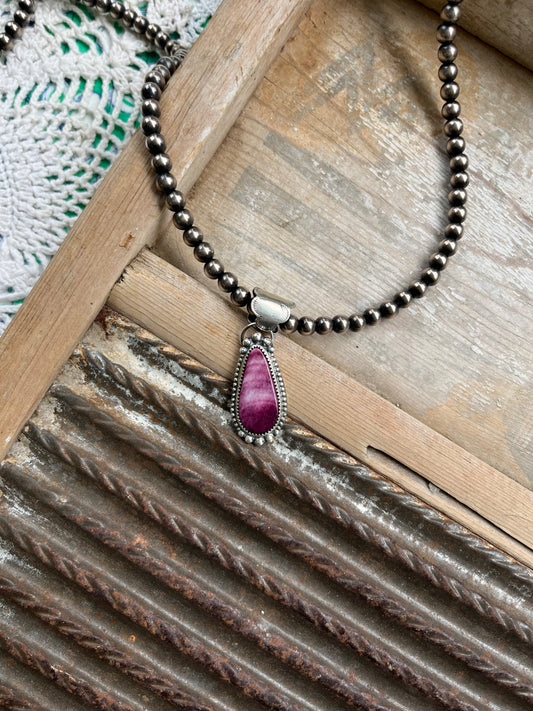Purple Spiny Pendant