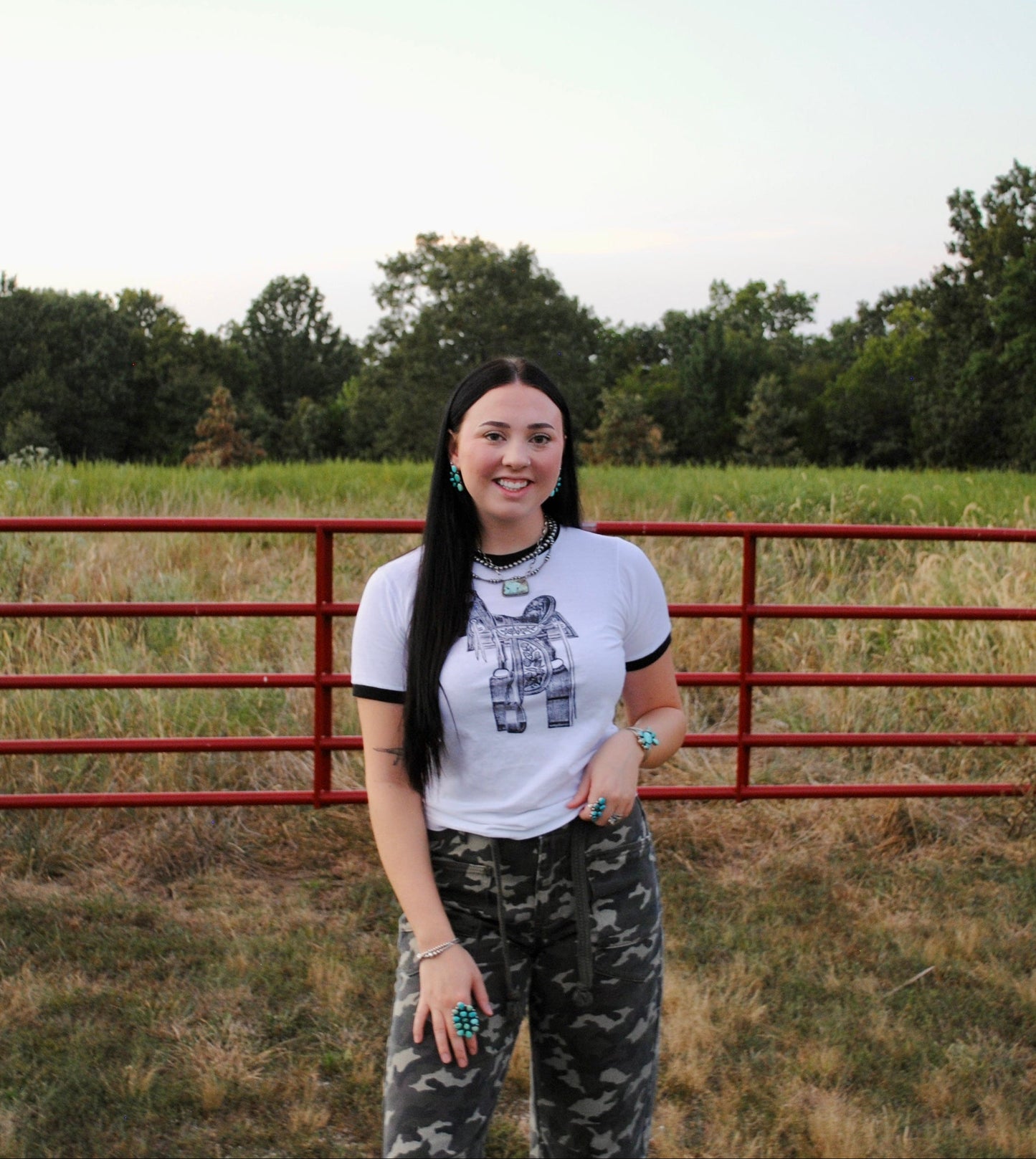 The Saddle Ringer Tee