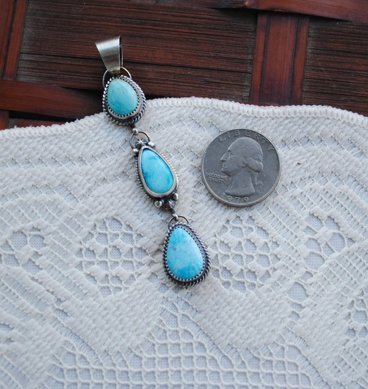 Sonoran Blue Pendant