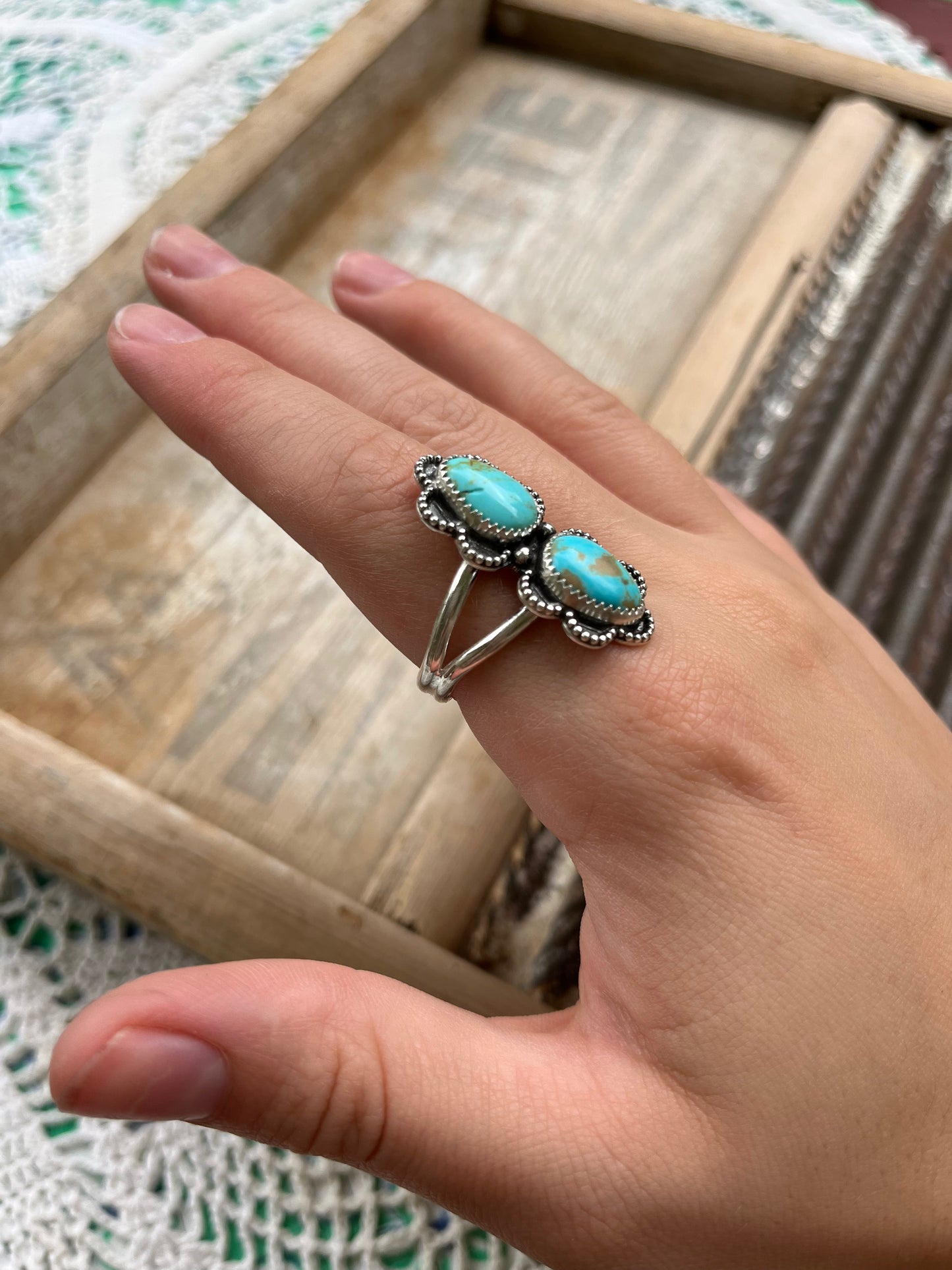 Sonoran Turquoise Ring Size 11