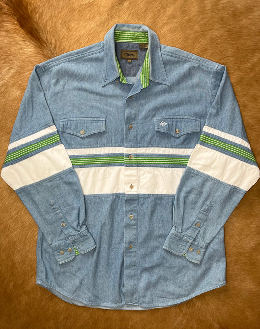 Men's Roper Button Up, Size Large