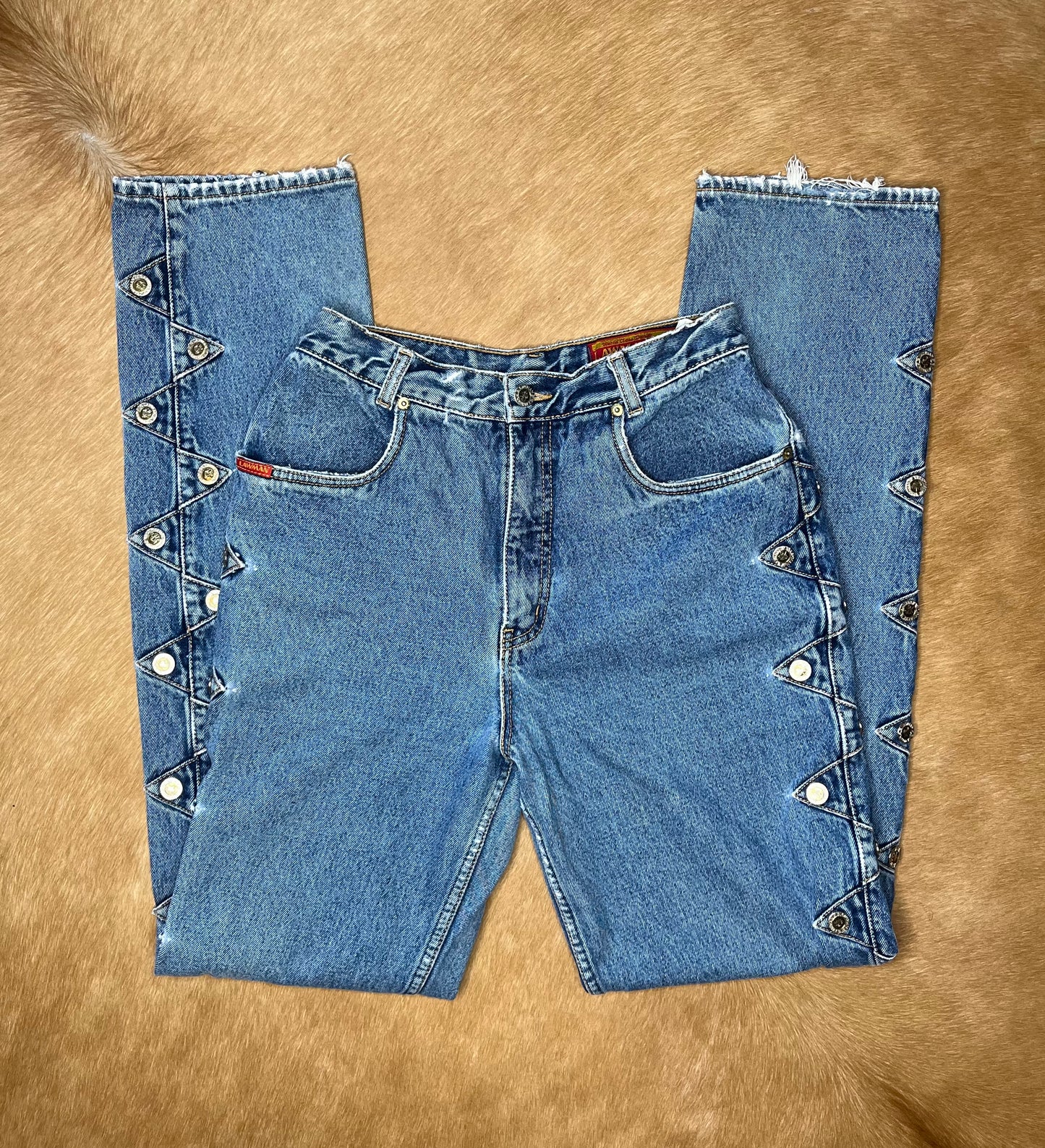 Lawmans with Side Buttons, Size 11