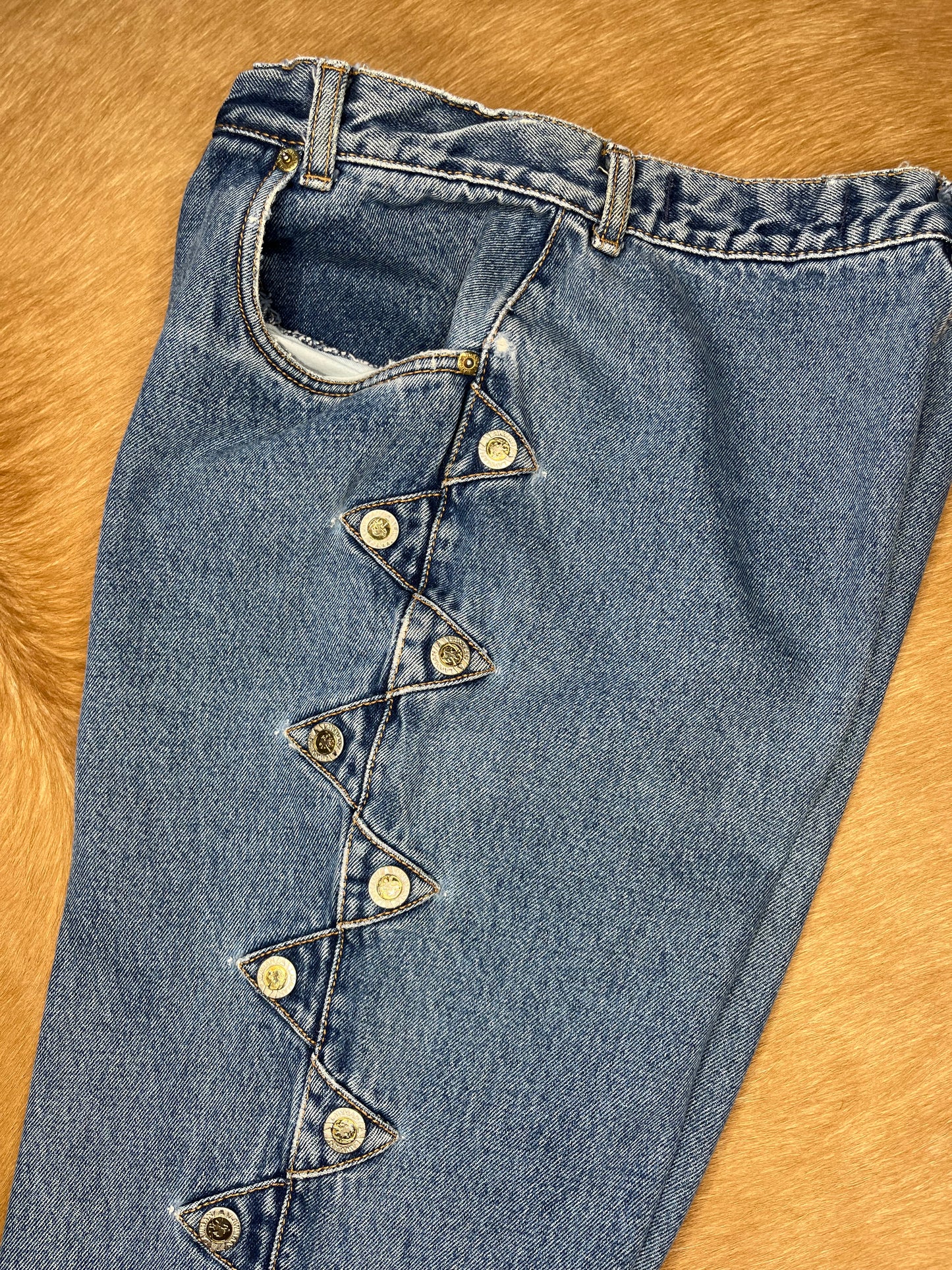 Lawmans with Side Buttons, Size 11