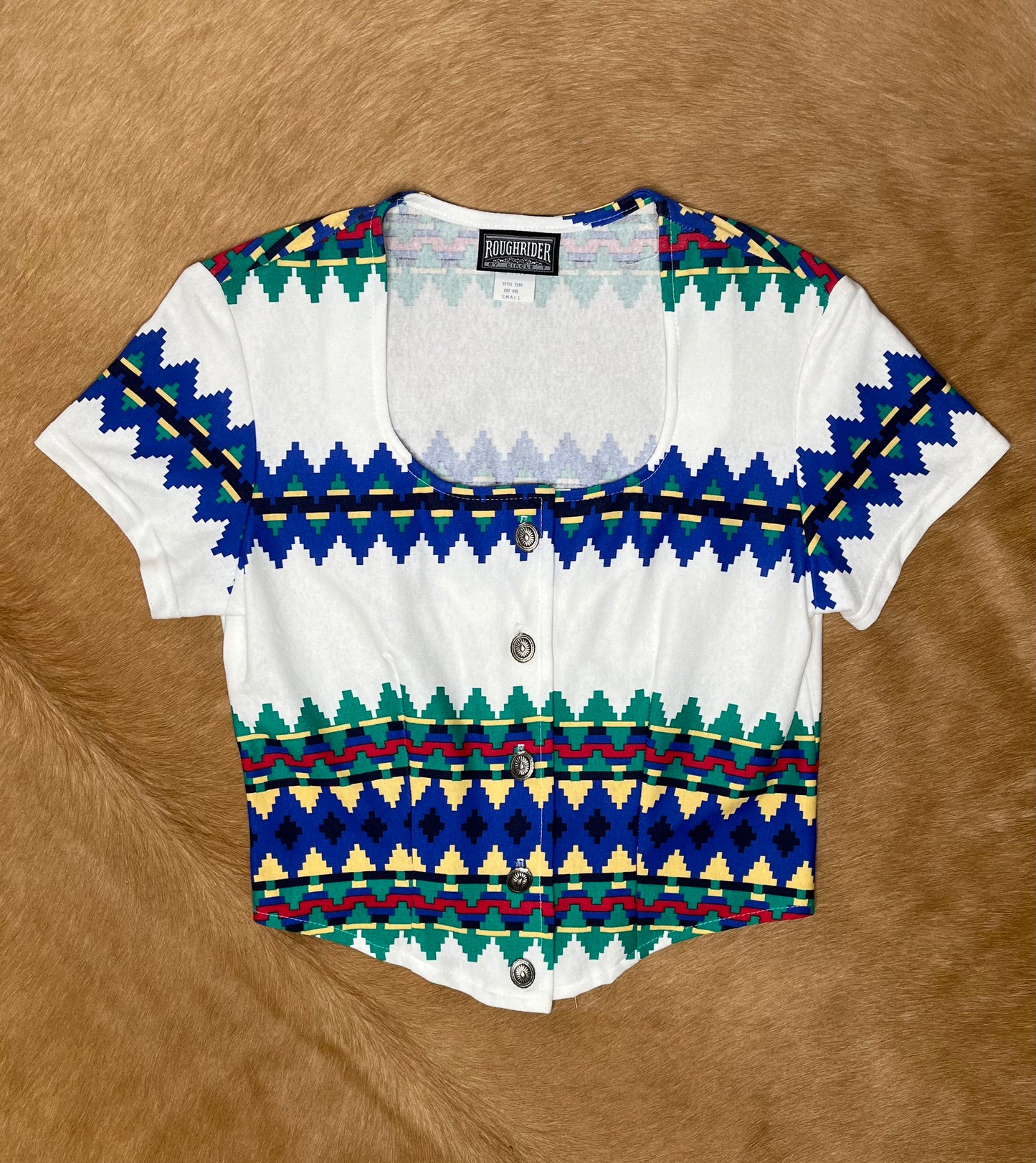 NWOT Roughrider Crop Top, Small
