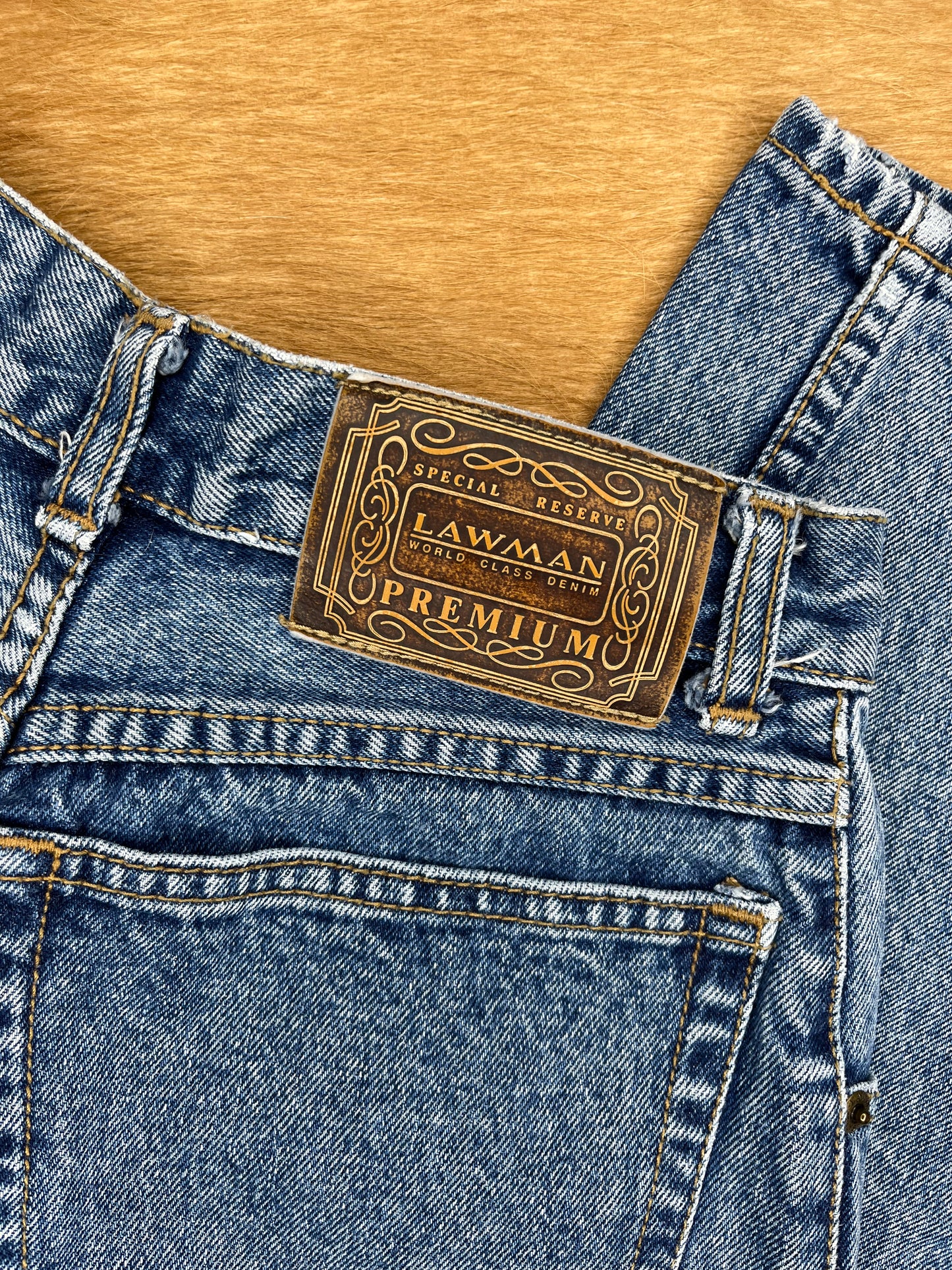 Lawmans with Pockets, Size 9