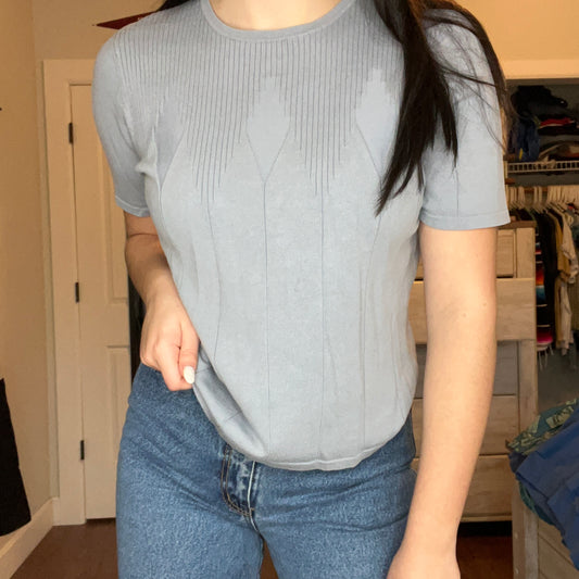 Vintage Pendleton Cropped Sweater Tee