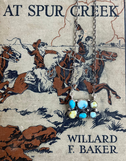 Cluster Bar Necklace