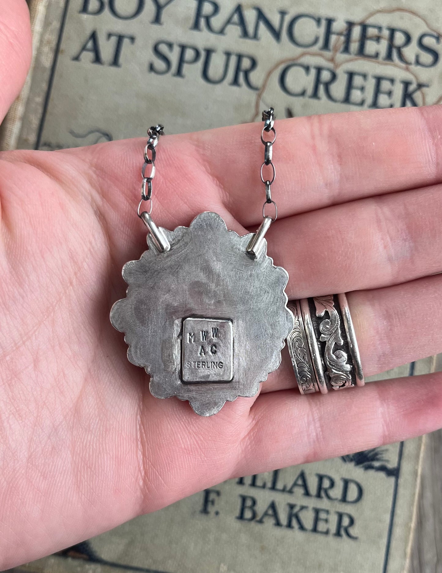 Multi Media Cluster Necklace