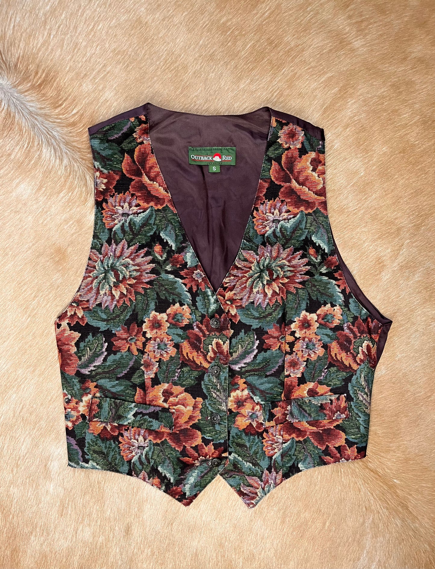 Floral Vest, Small