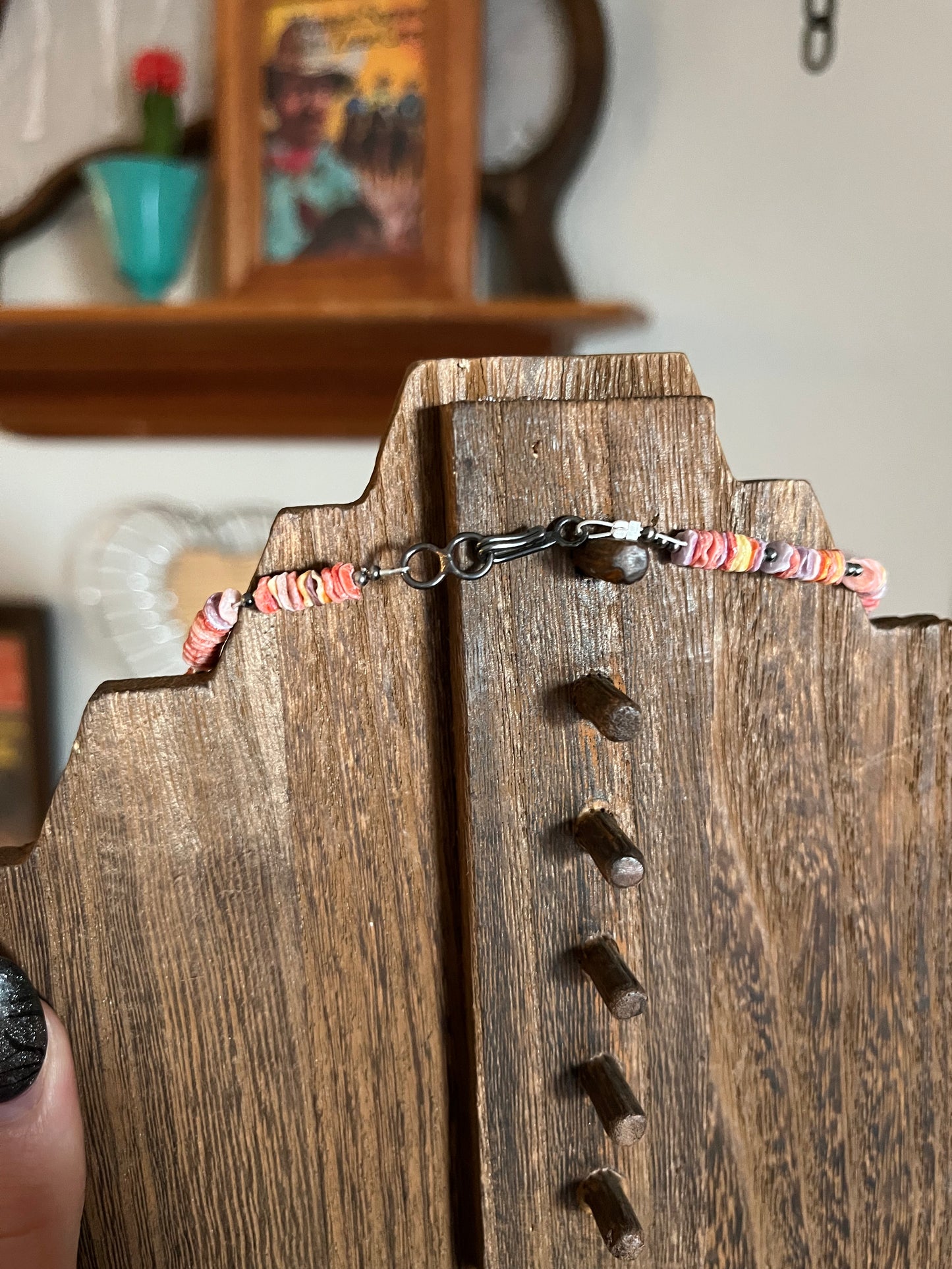 Noble Scallop Shell & Sterling Pearl Necklace