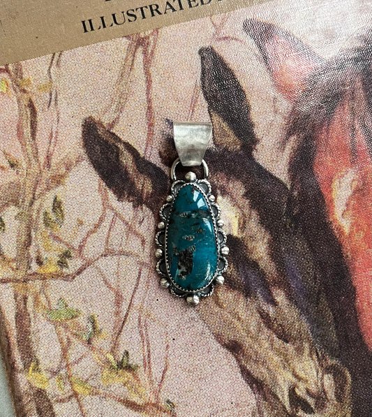 Ithaca Peak Turquoise Pendant