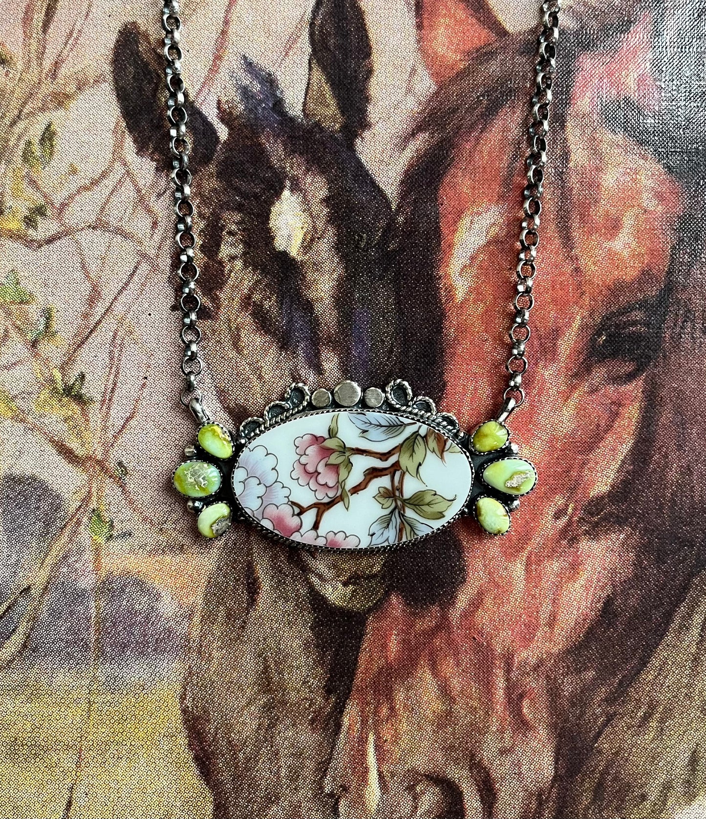 Palomino and VTG China Necklace