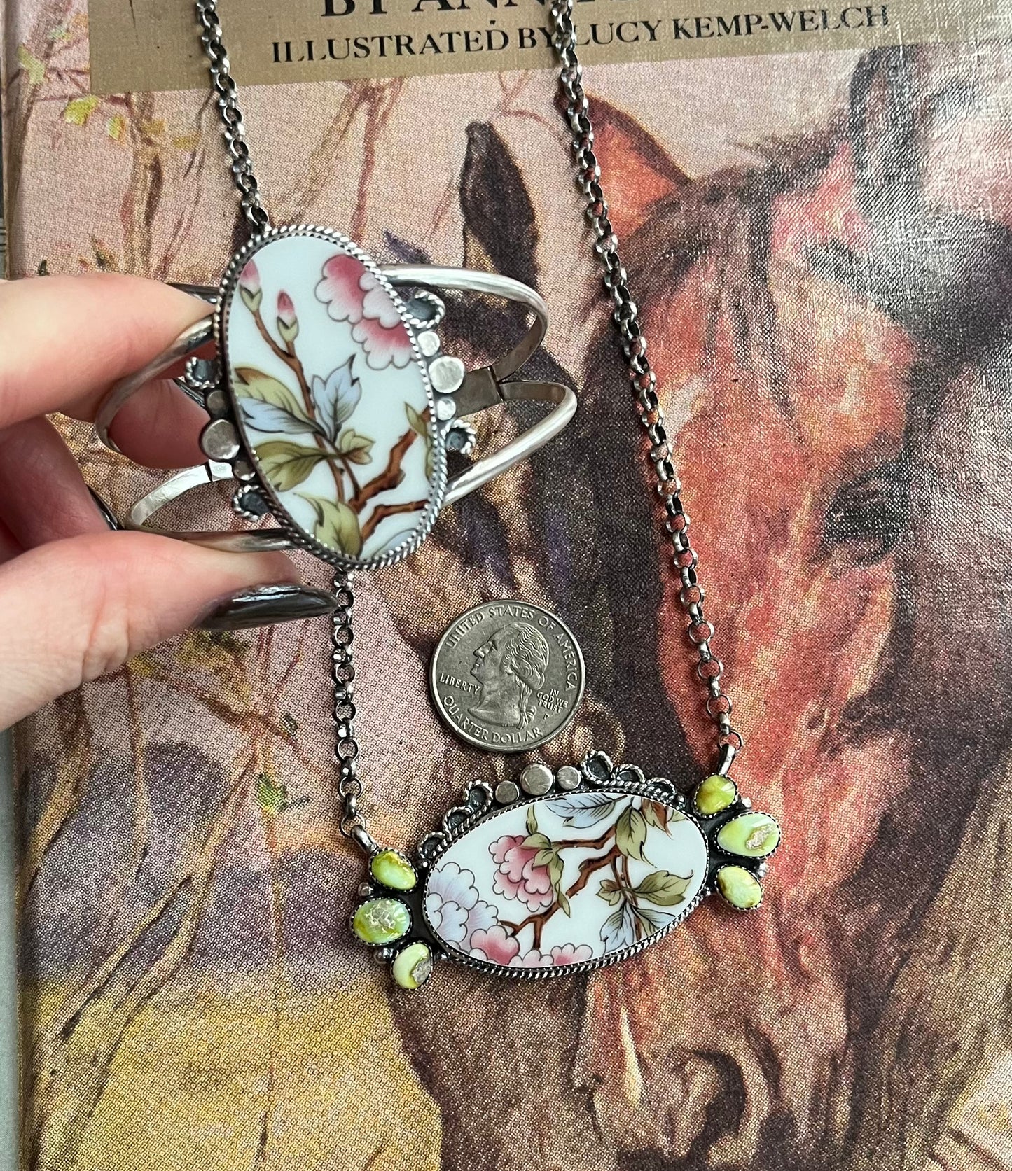 Palomino and VTG China Necklace