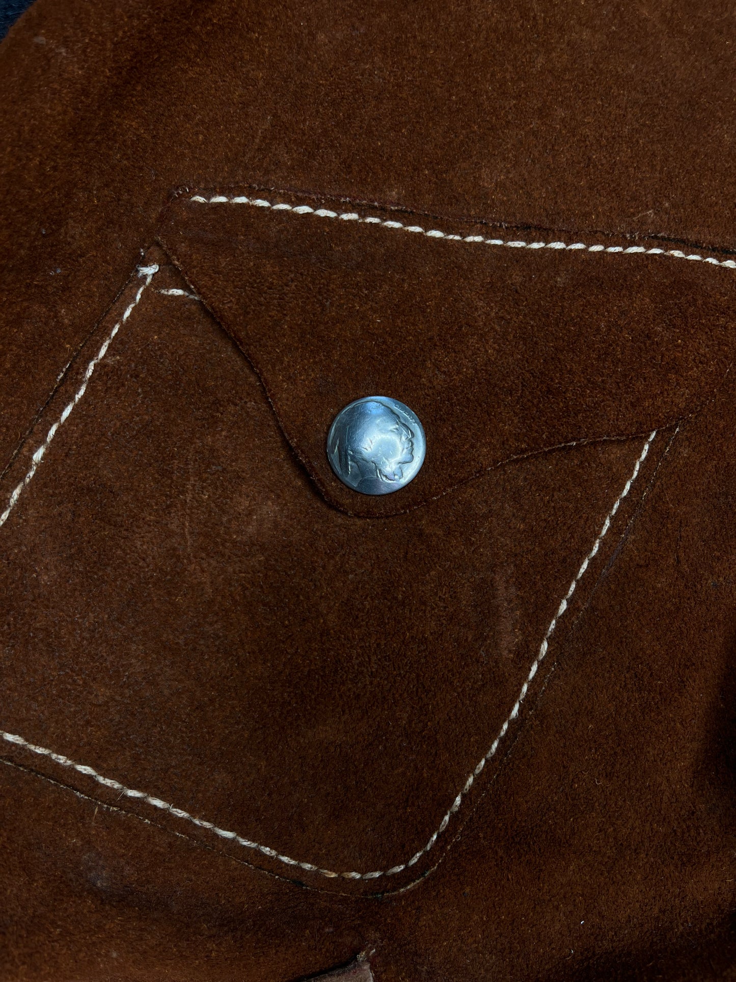 Hand-Tooled Leather Vest