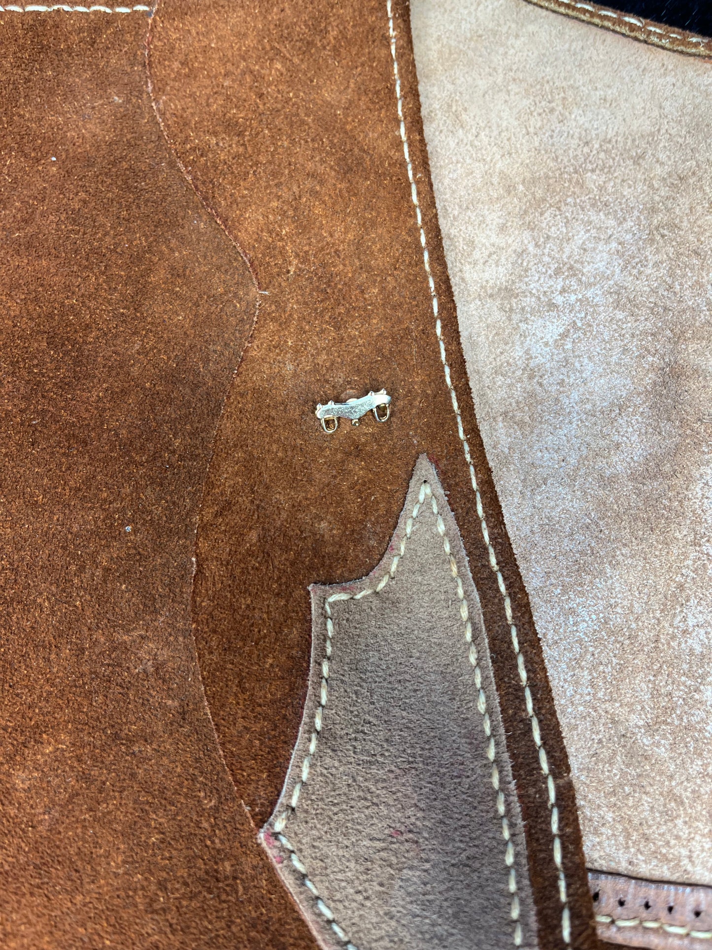 Hand-Tooled Leather Vest