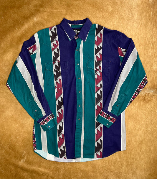 Men's Roper Pearl Snap, XL
