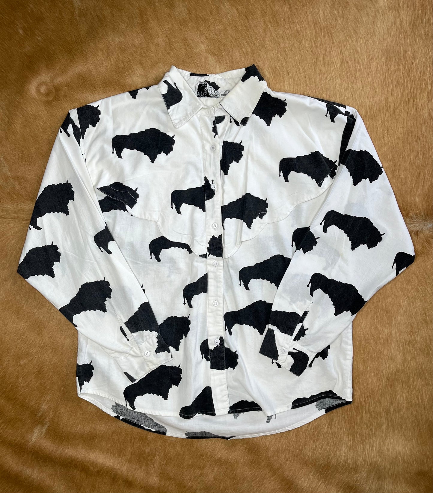 Women's Mine & Bill's Button Up, Large