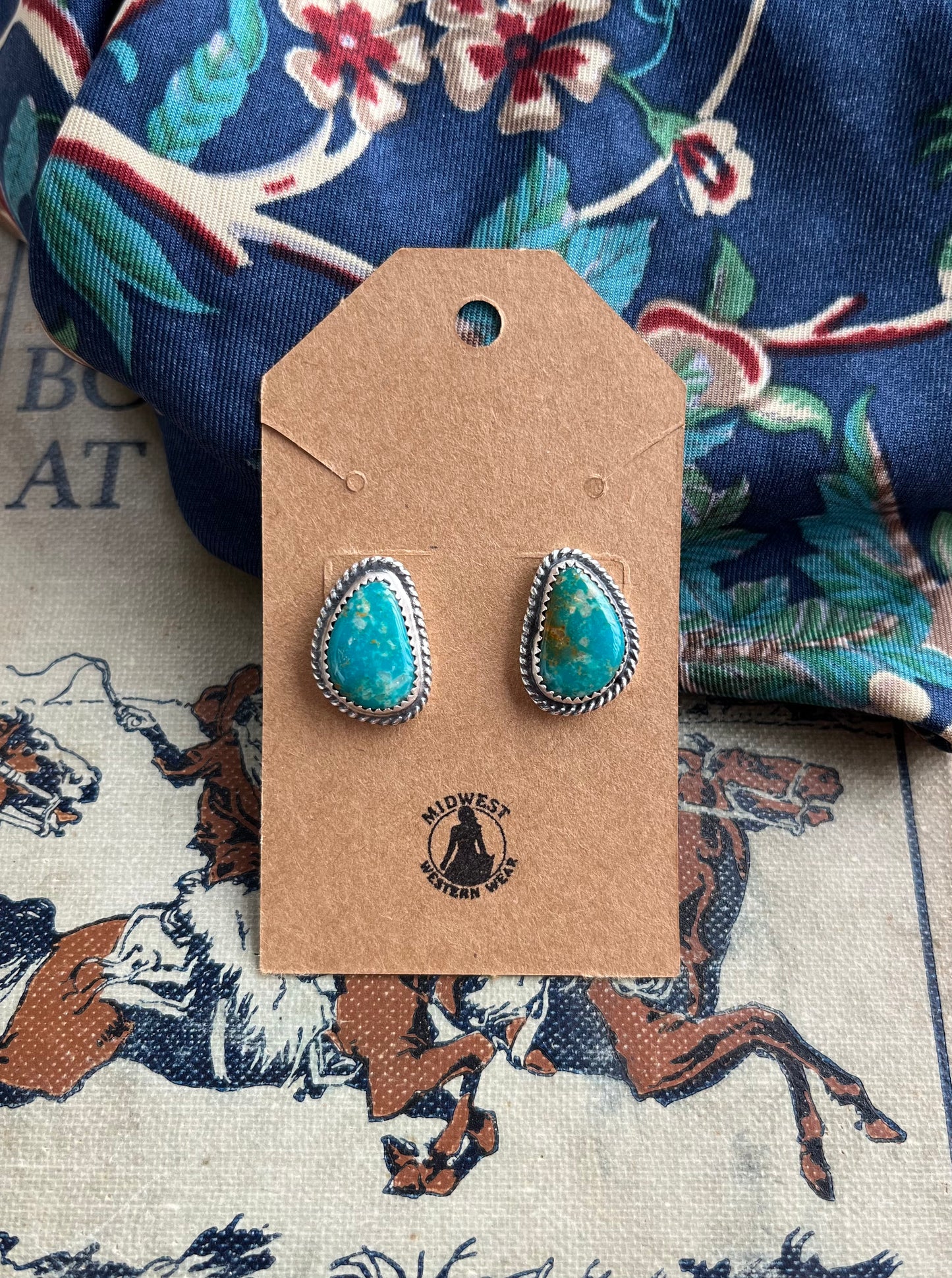 Sonoran Gem Stud Earrings