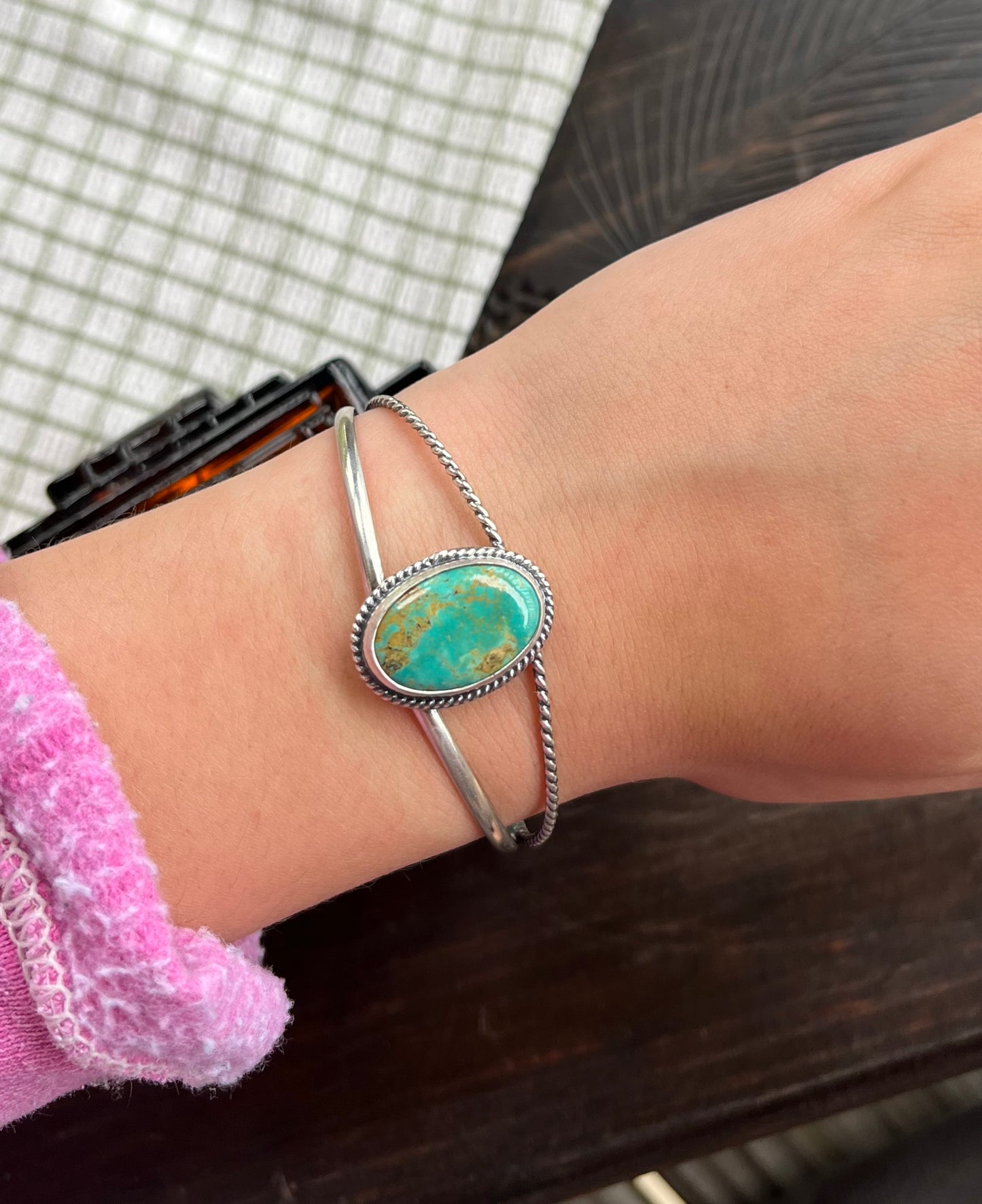 Tyrone Turquoise Cuff