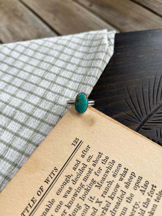 Sonoran Gem Turquoise Ring Size 9.5