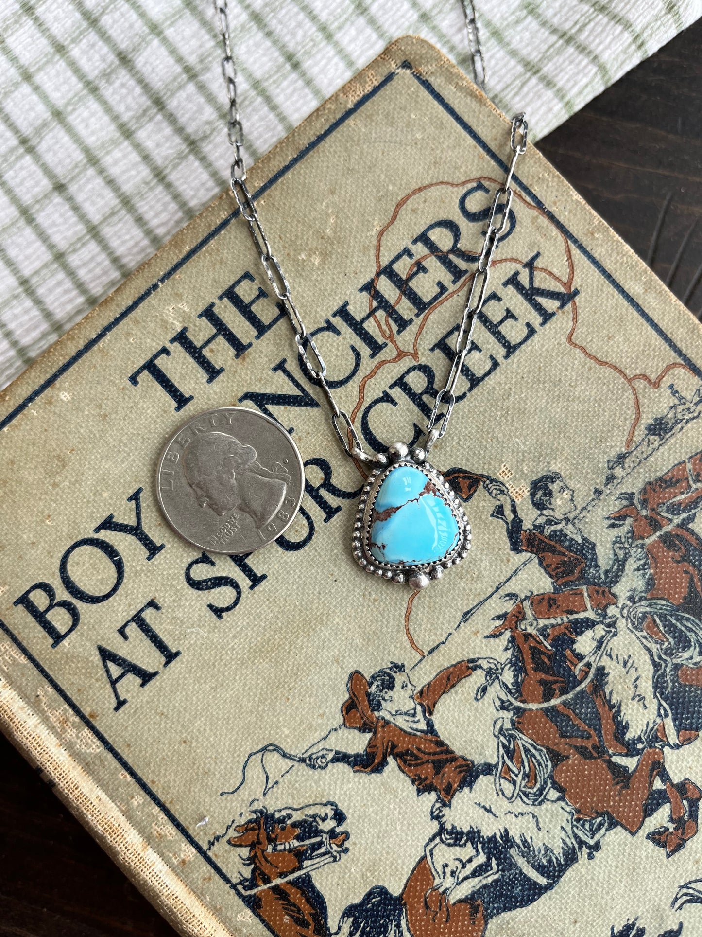 Golden Hill Turquoise Necklace