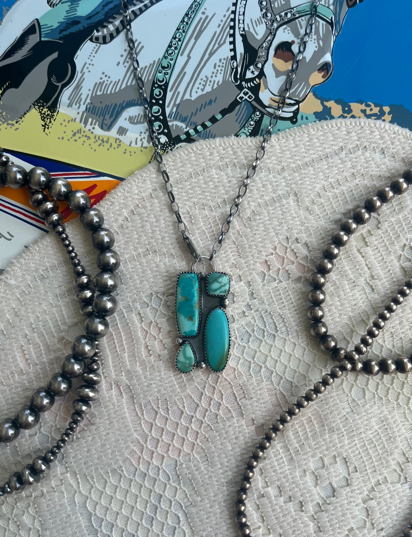 Pilot Mountain Turquoise Necklace