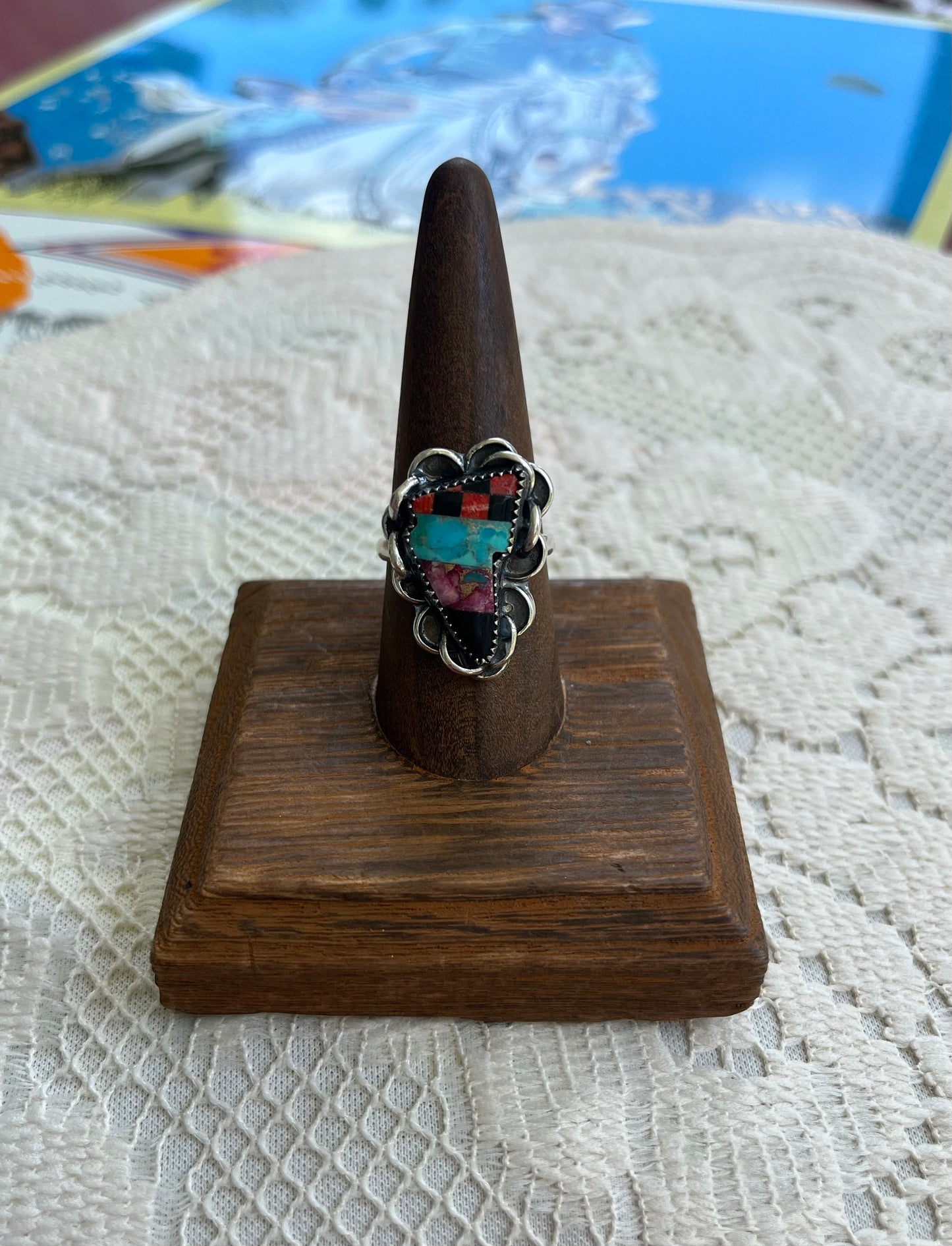Lightening Bolt Size 9 Ring