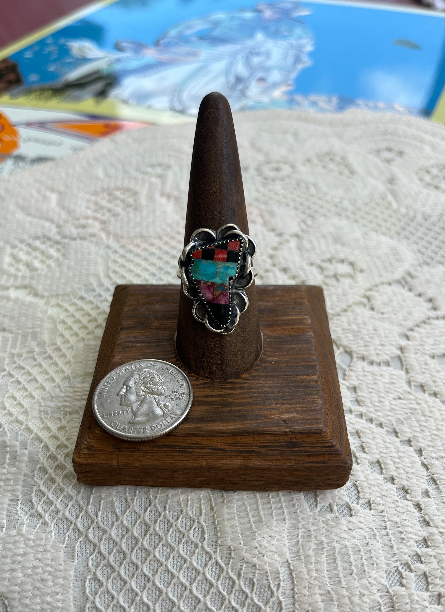 Lightening Bolt Size 9 Ring