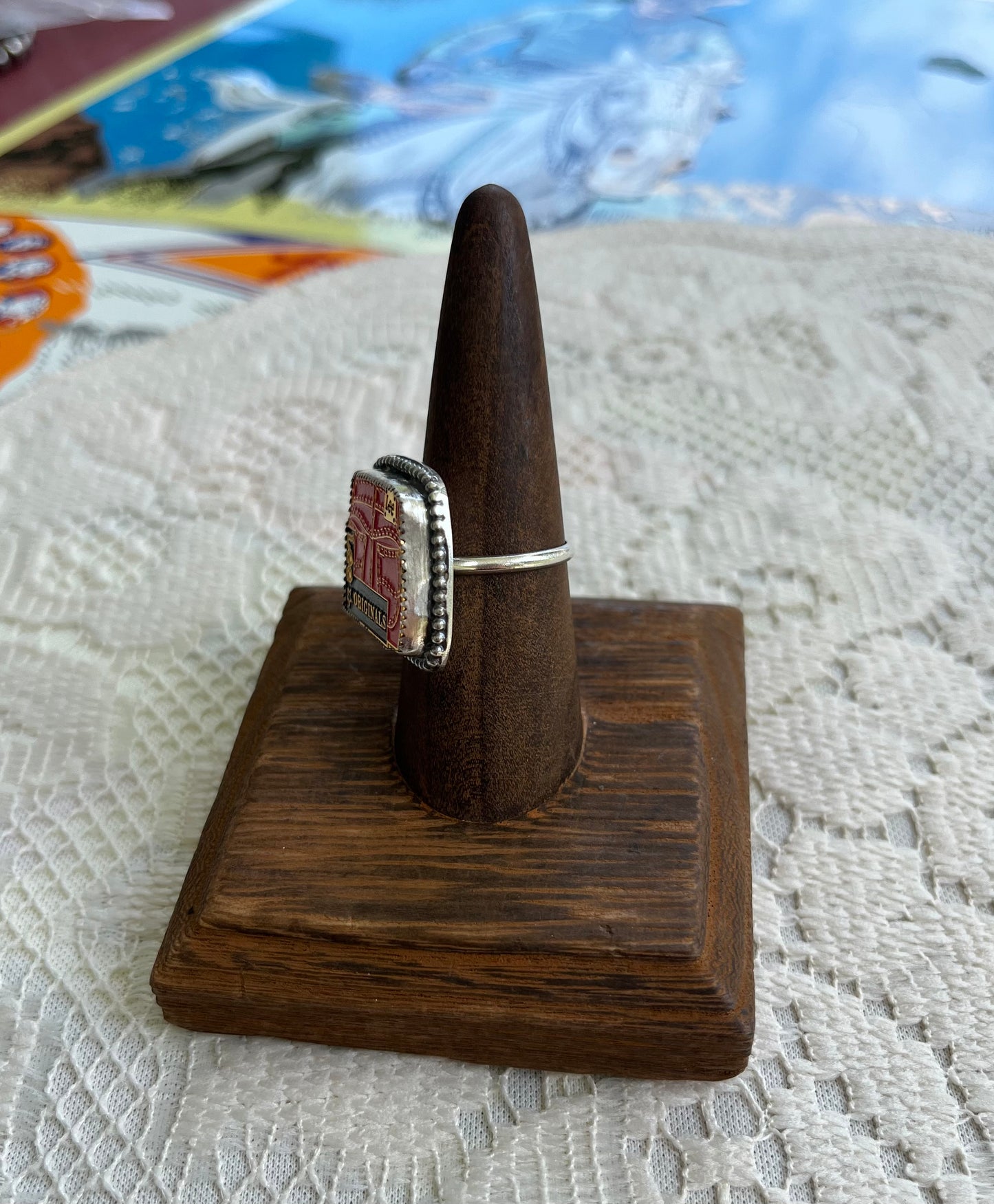 Vintage Lee Pin Ring Size 8