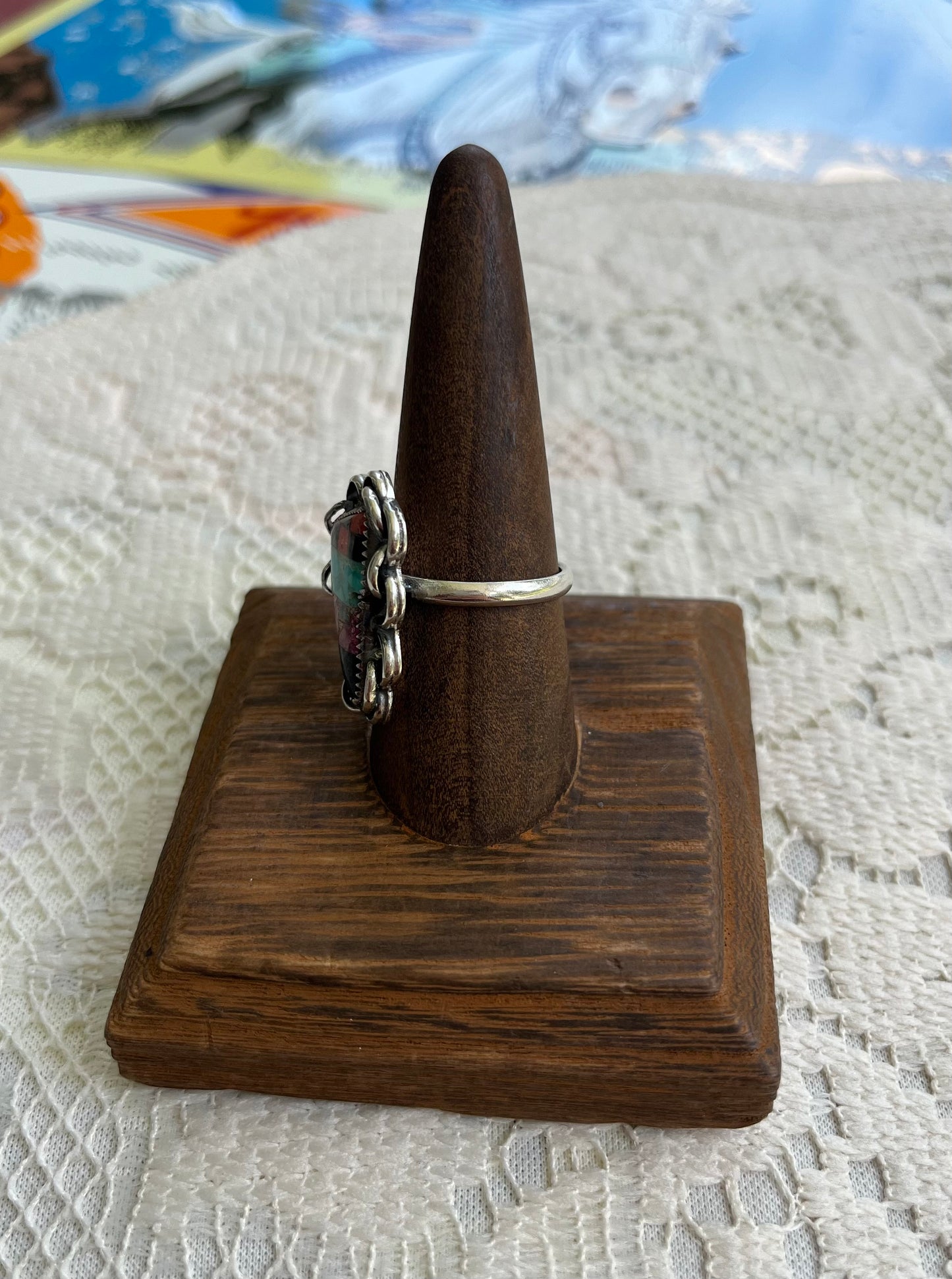 Lightening Bolt Size 9 Ring