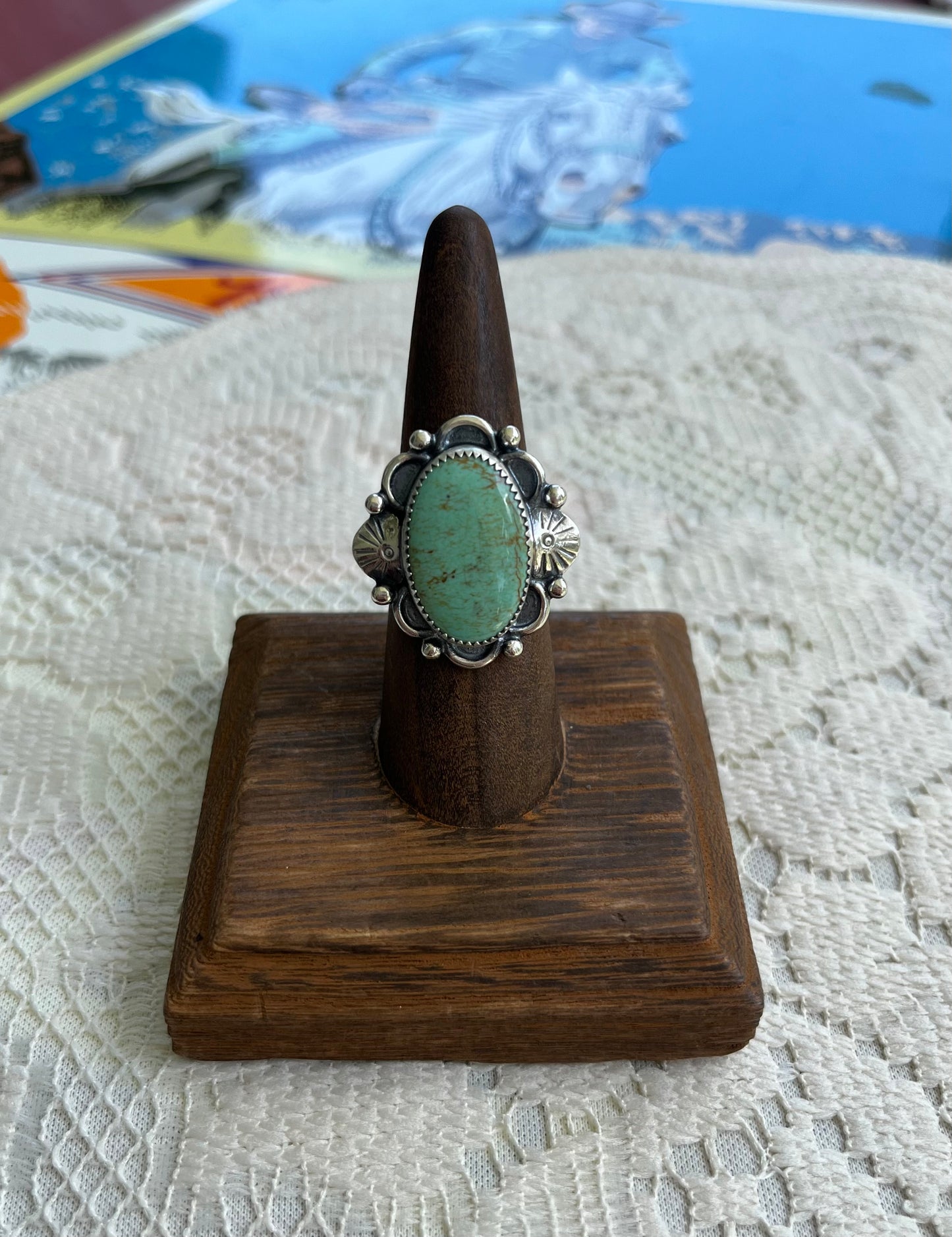 Turquoise Mountain Size 7 Ring